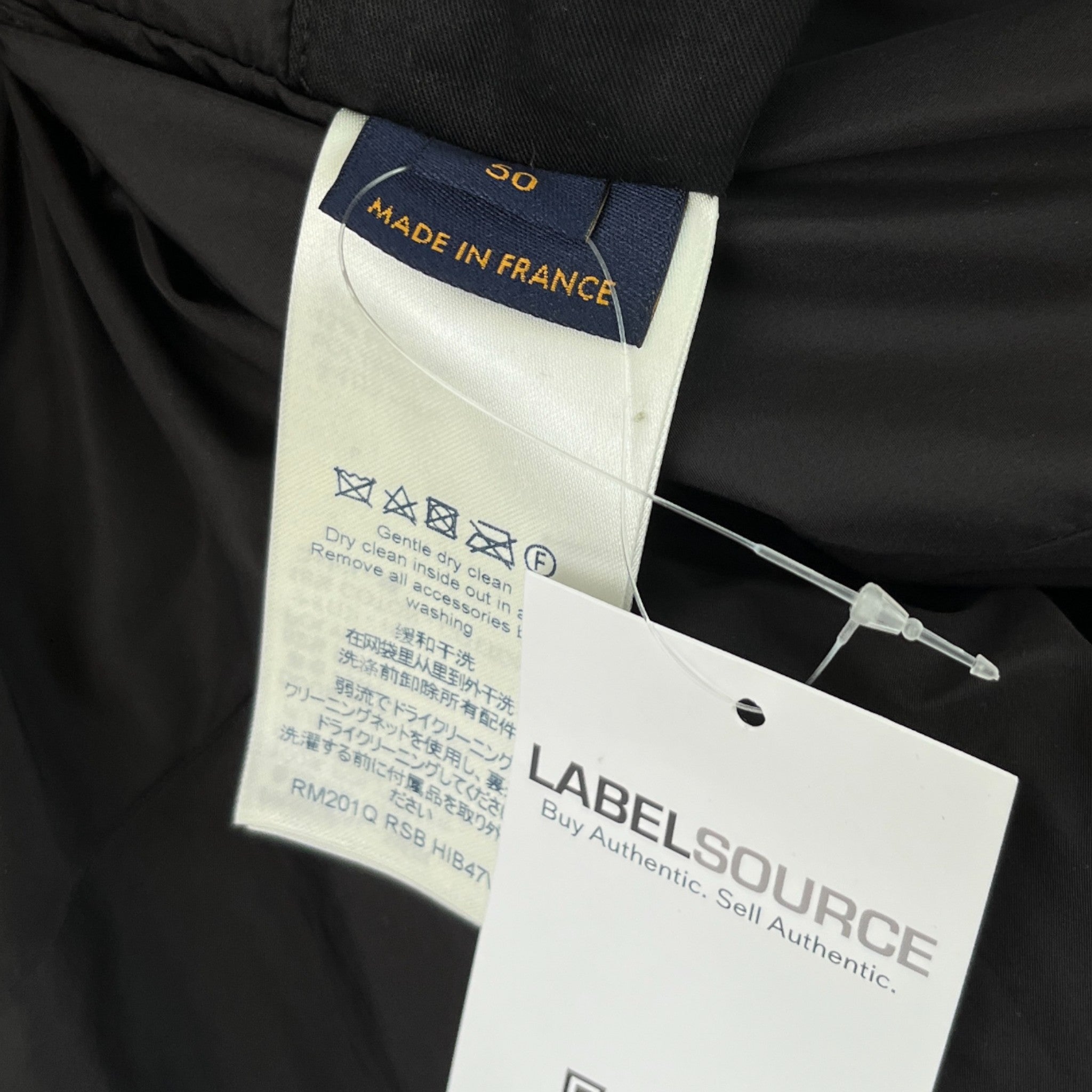 Men's Flower Quilted Monogram Reverable Down Jacket Black Size IT 50 / L