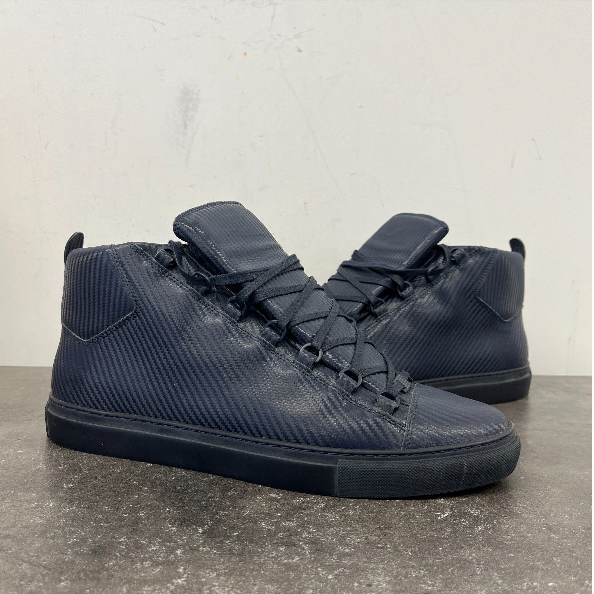 Men's Arena High Trainers Navy Size EU 46 / UK 12
