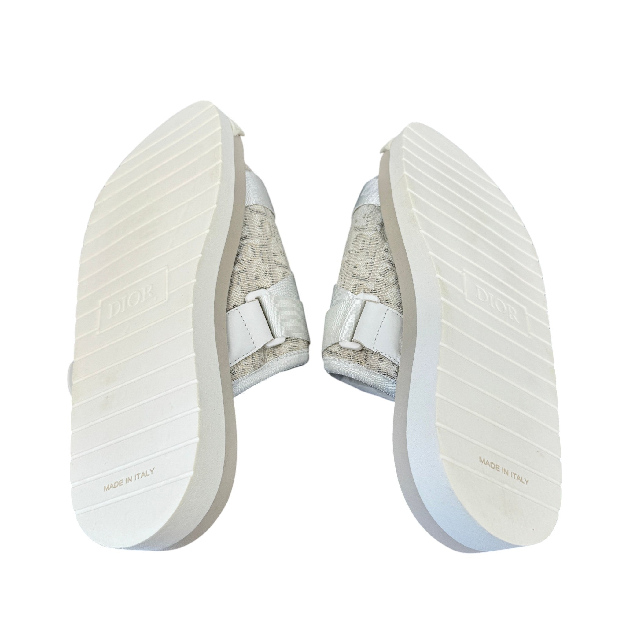 Men's Oblique Alpha Slides Grey Size EU 40 / UK 6