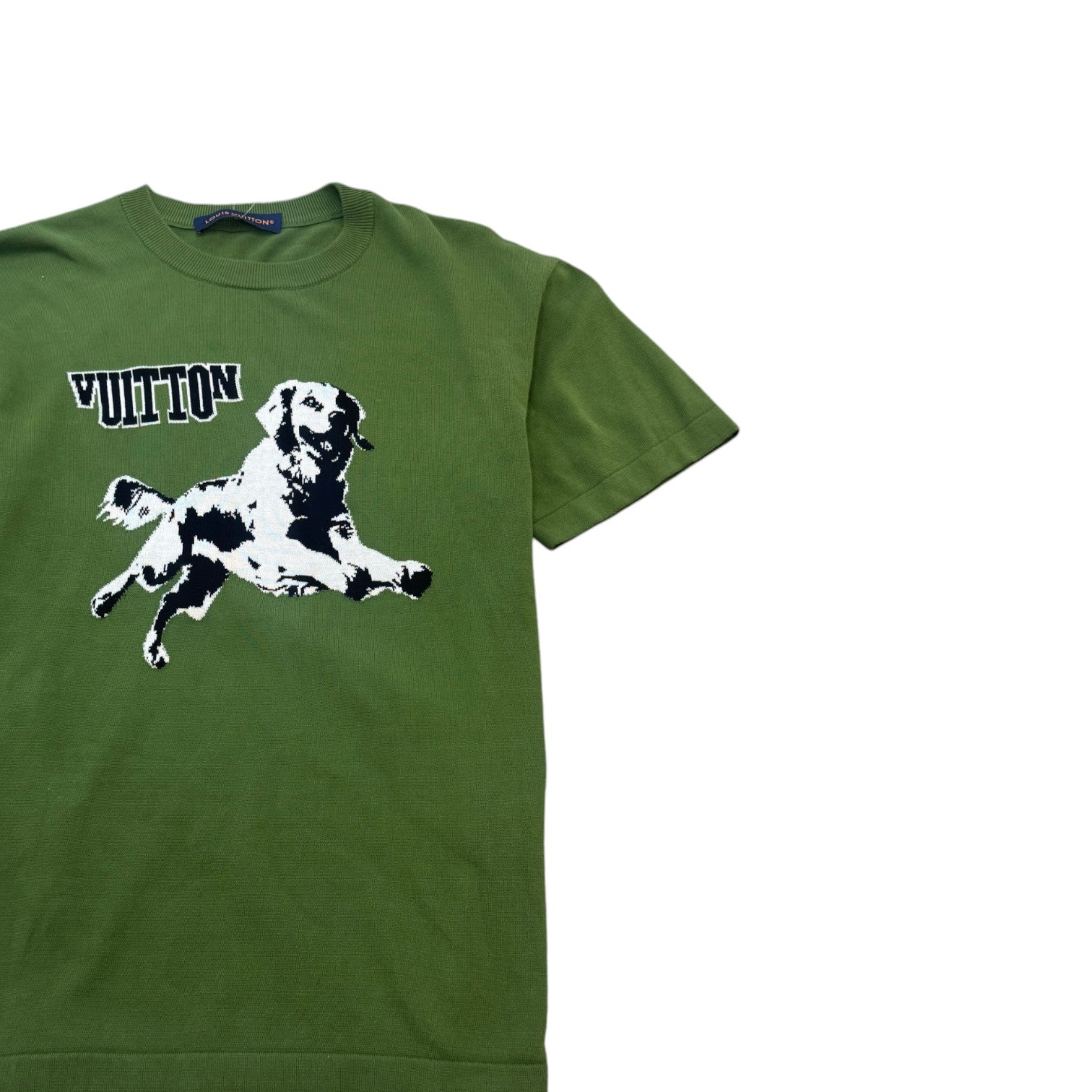 Men's Golden Retriever Ss25 T-Shirt Green Size M