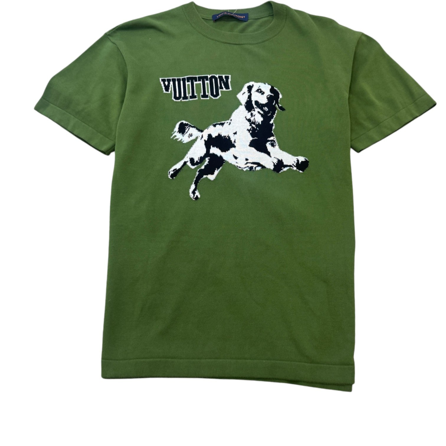 Men's Golden Retriever Ss25 T-Shirt Green Size M