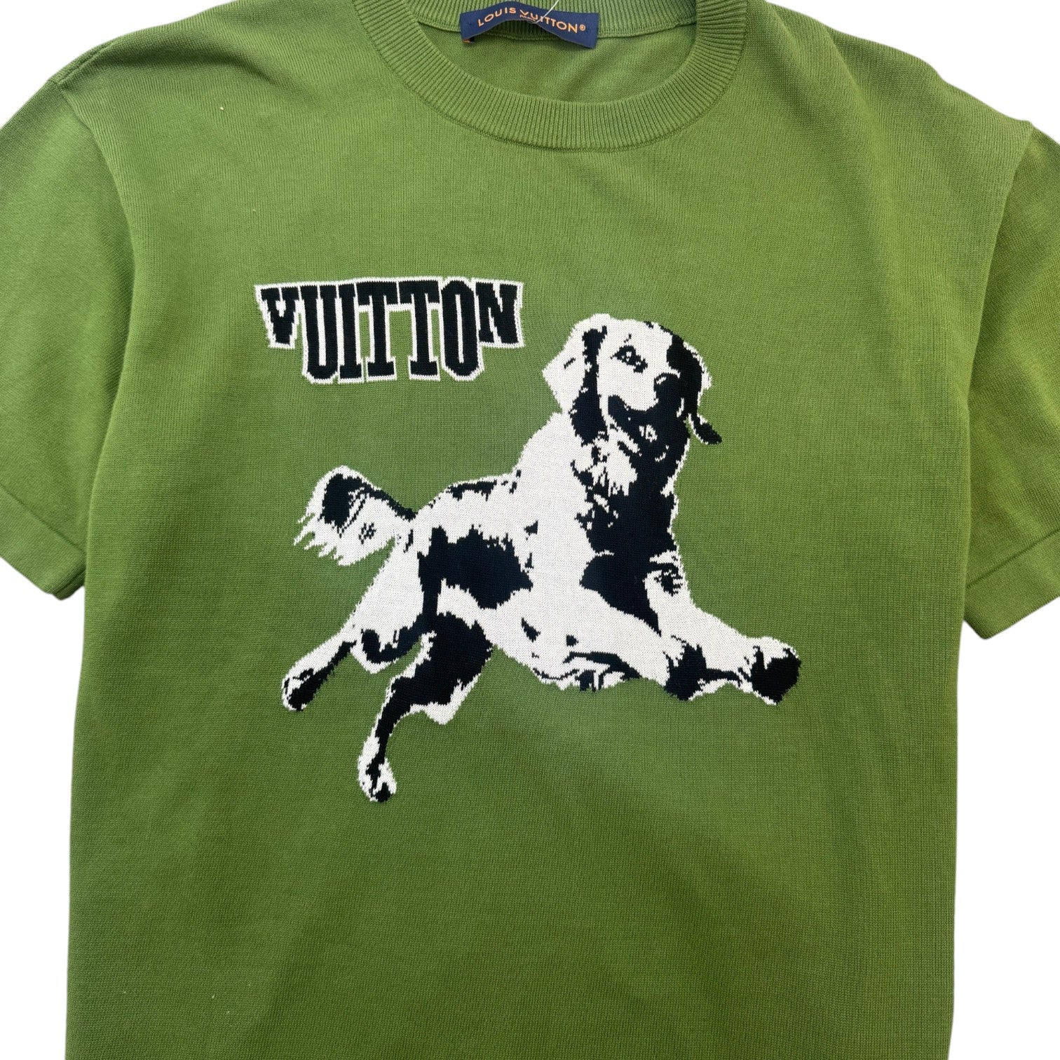 Men's Golden Retriever Ss25 T-Shirt Green Size M