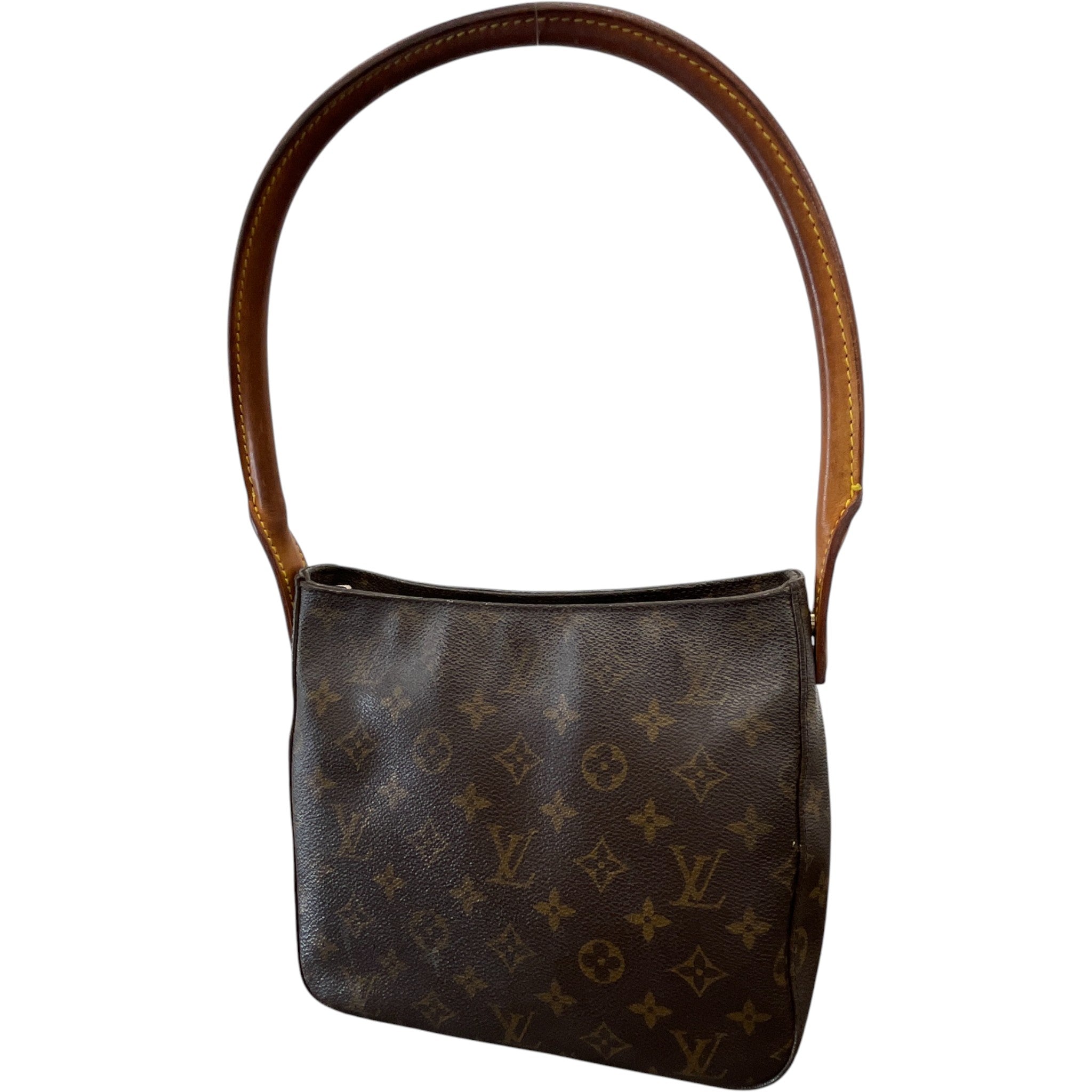 Women's Monogram Looping Mm Shoulder Bag Brown