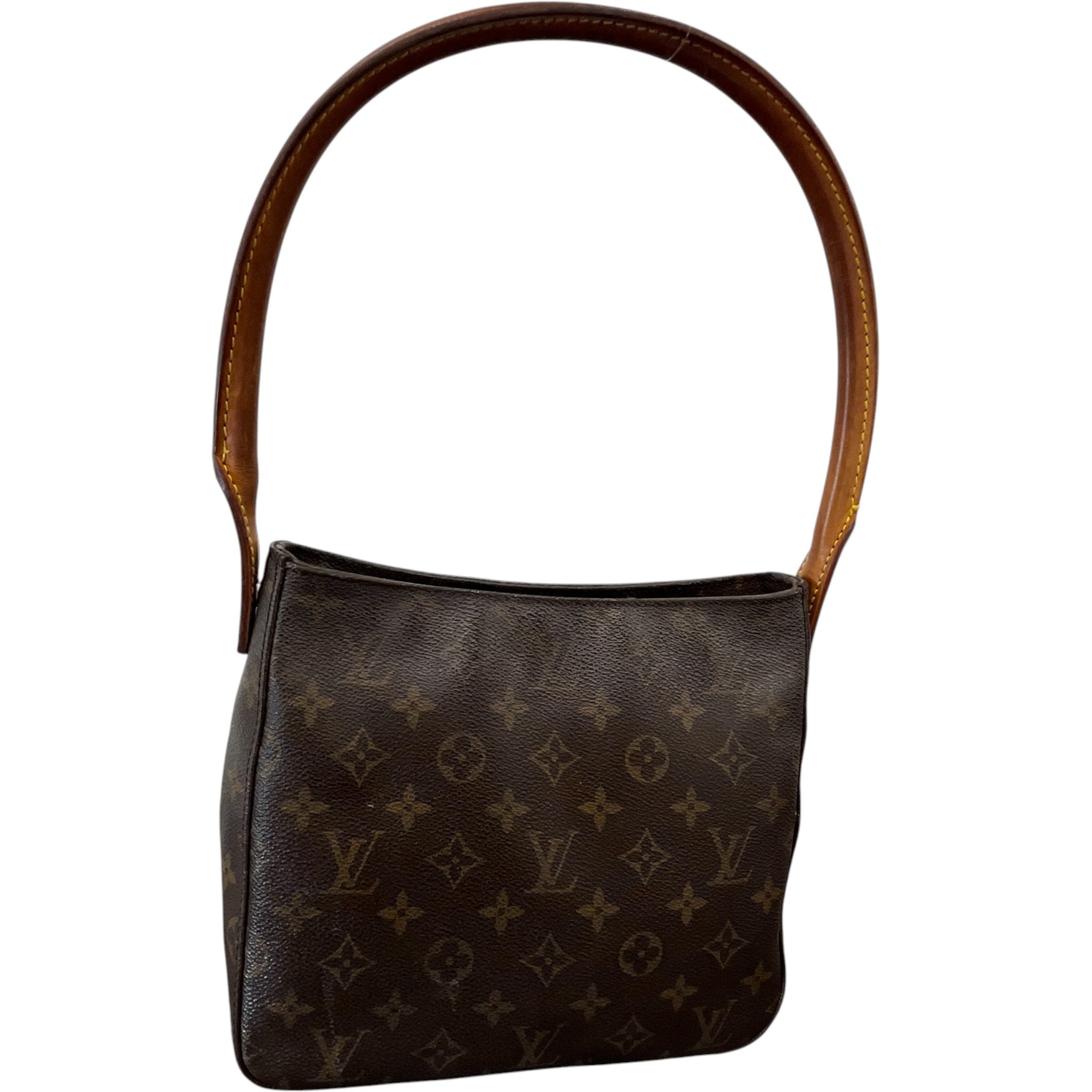 Women's Monogram Looping Mm Shoulder Bag Brown