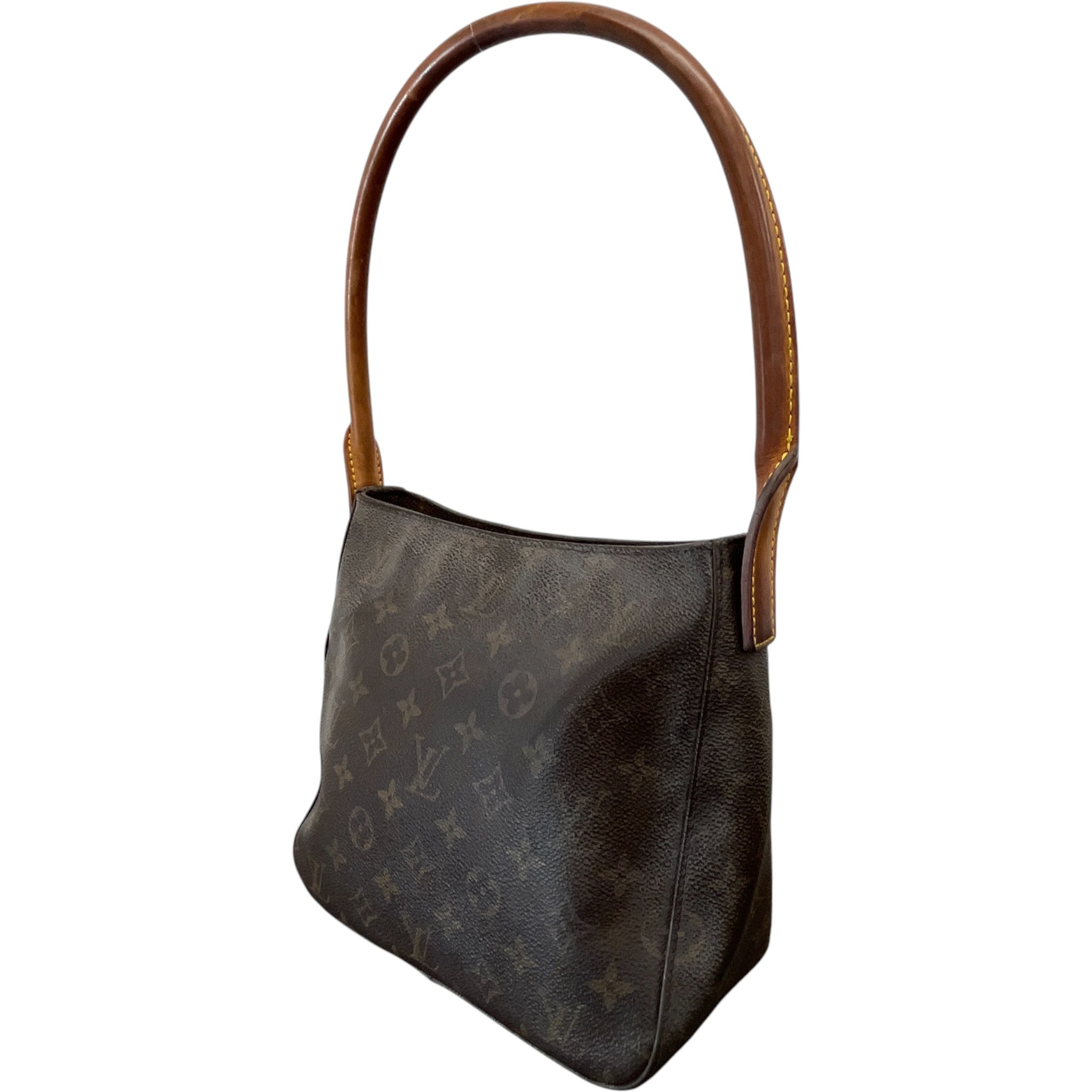 Women's Monogram Looping Mm Shoulder Bag Brown