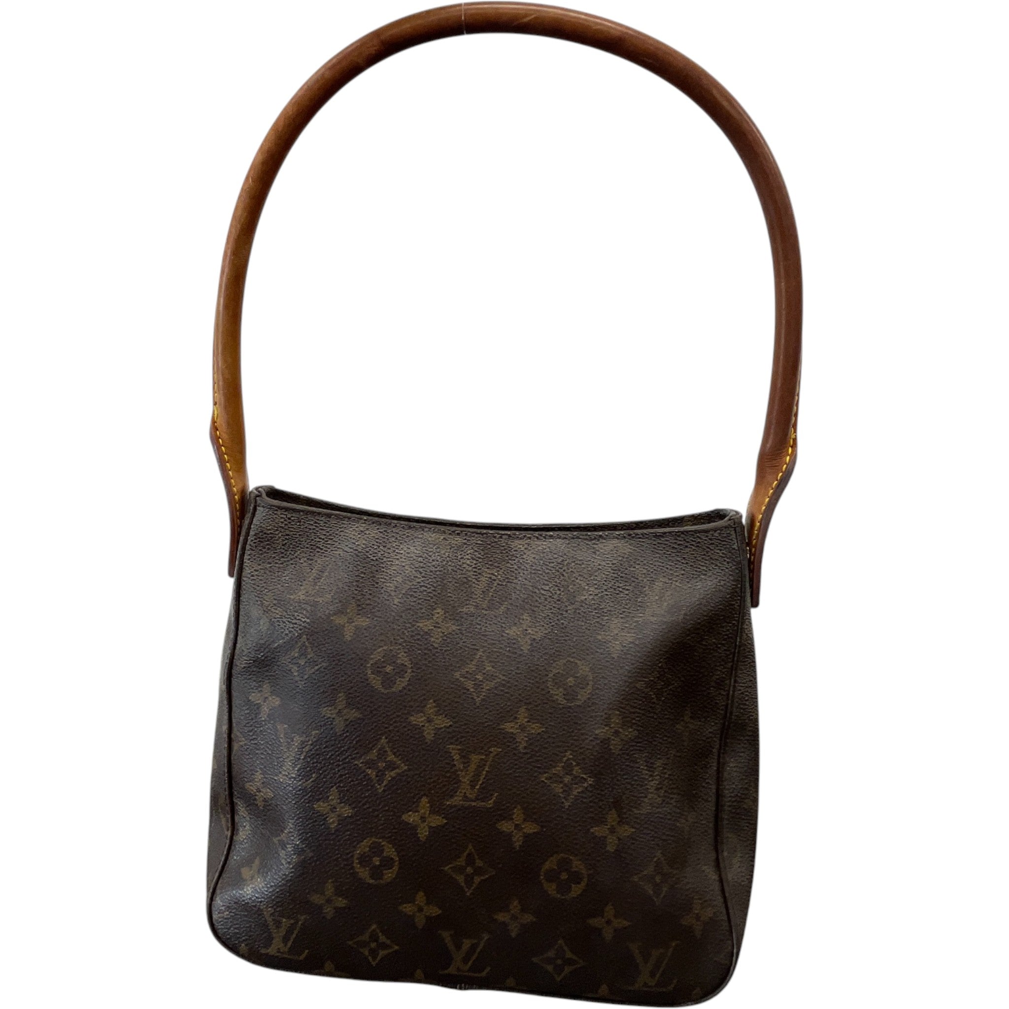 Women's Monogram Looping Mm Shoulder Bag Brown