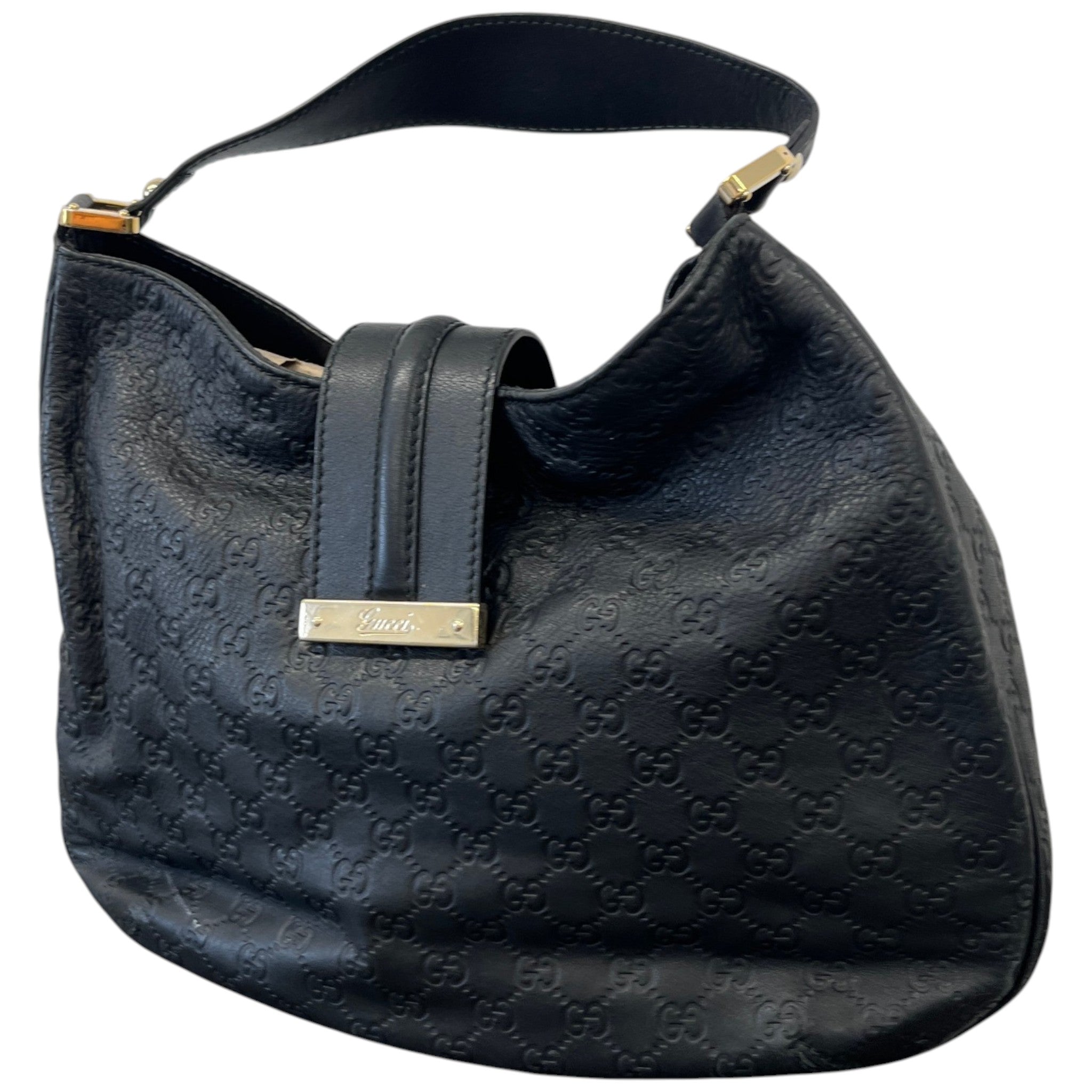 Women's Guccissima Hobo Bag Black