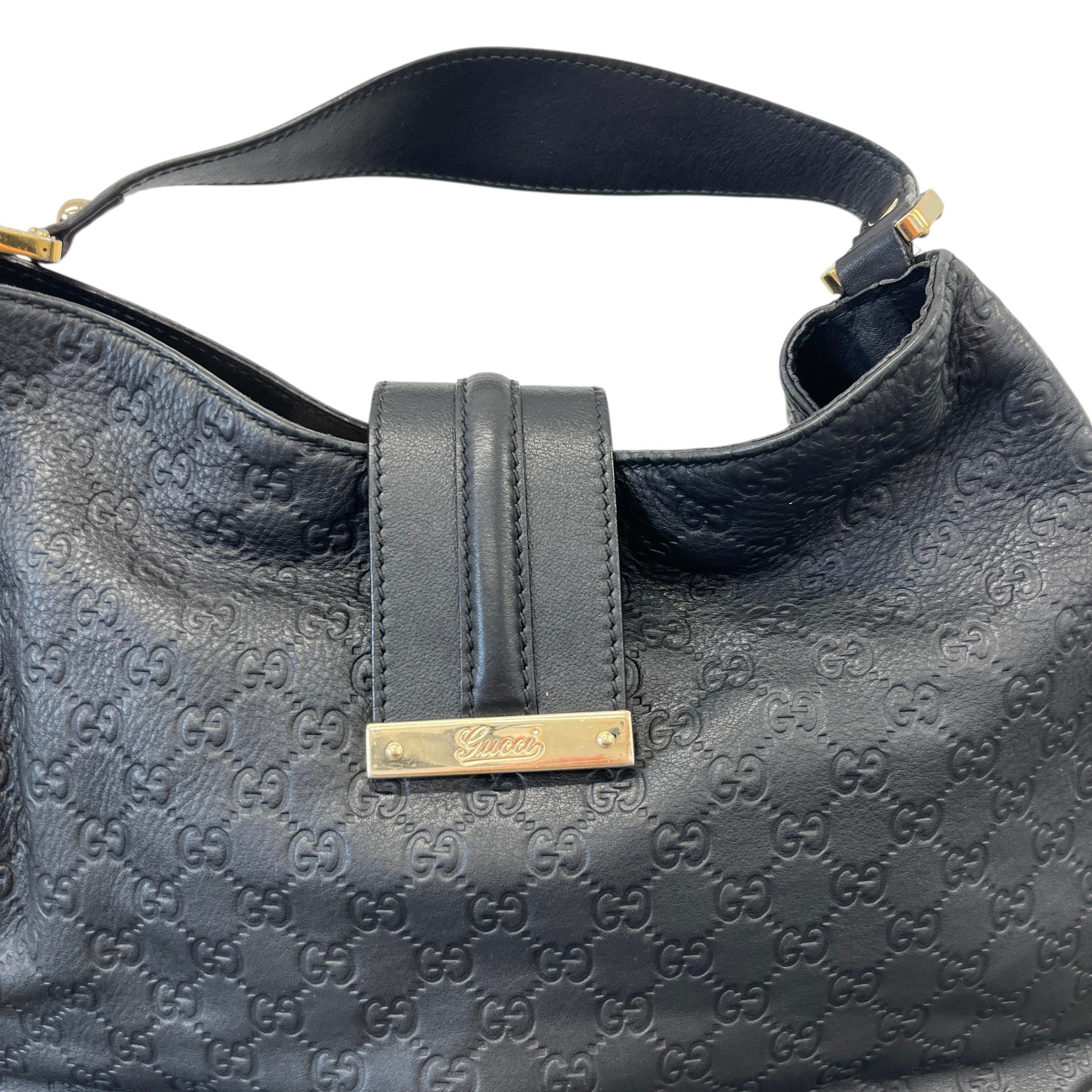 Women's Guccissima Hobo Bag Black