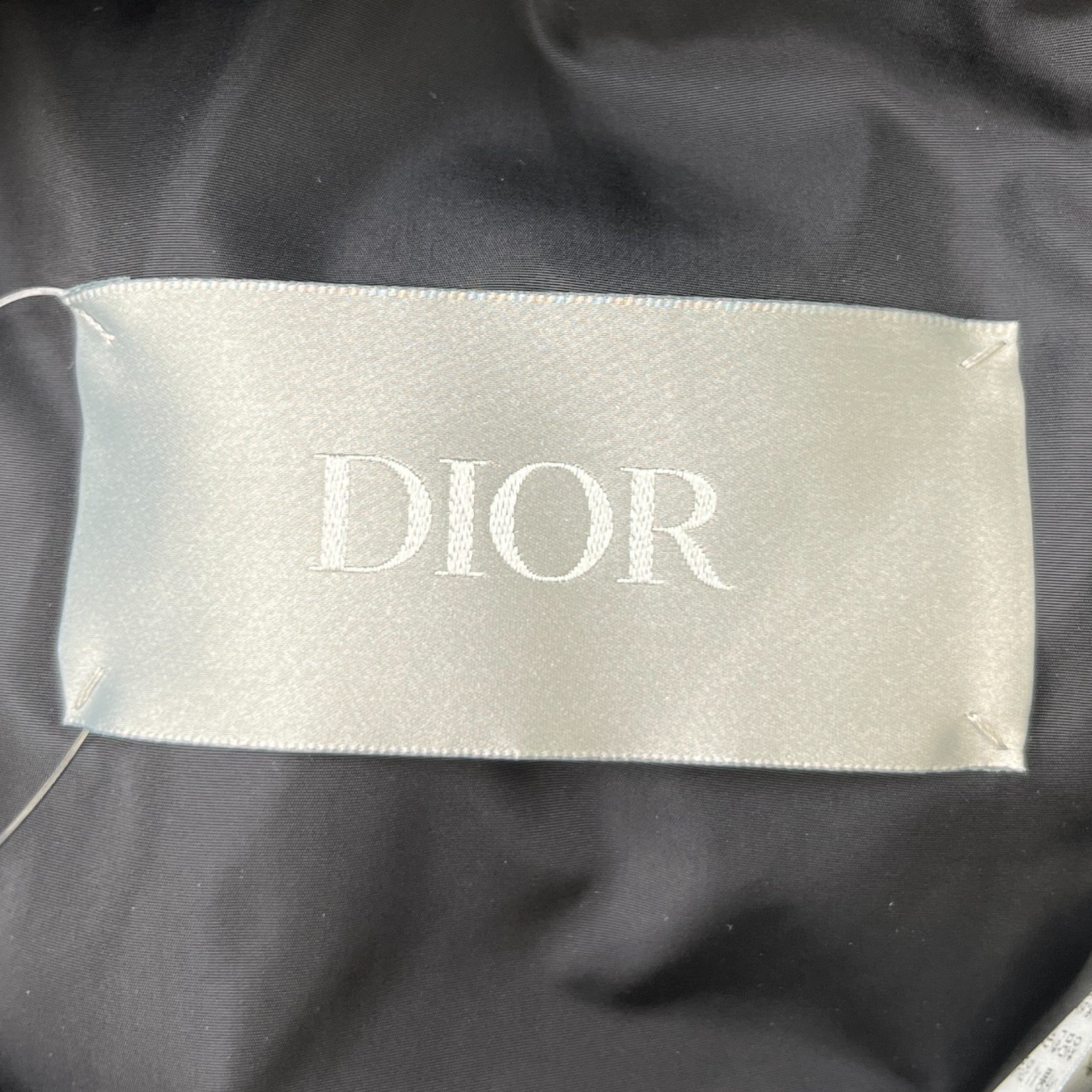 Men's Oblique Technical Down Jacket Navy Size IT 52 / XL