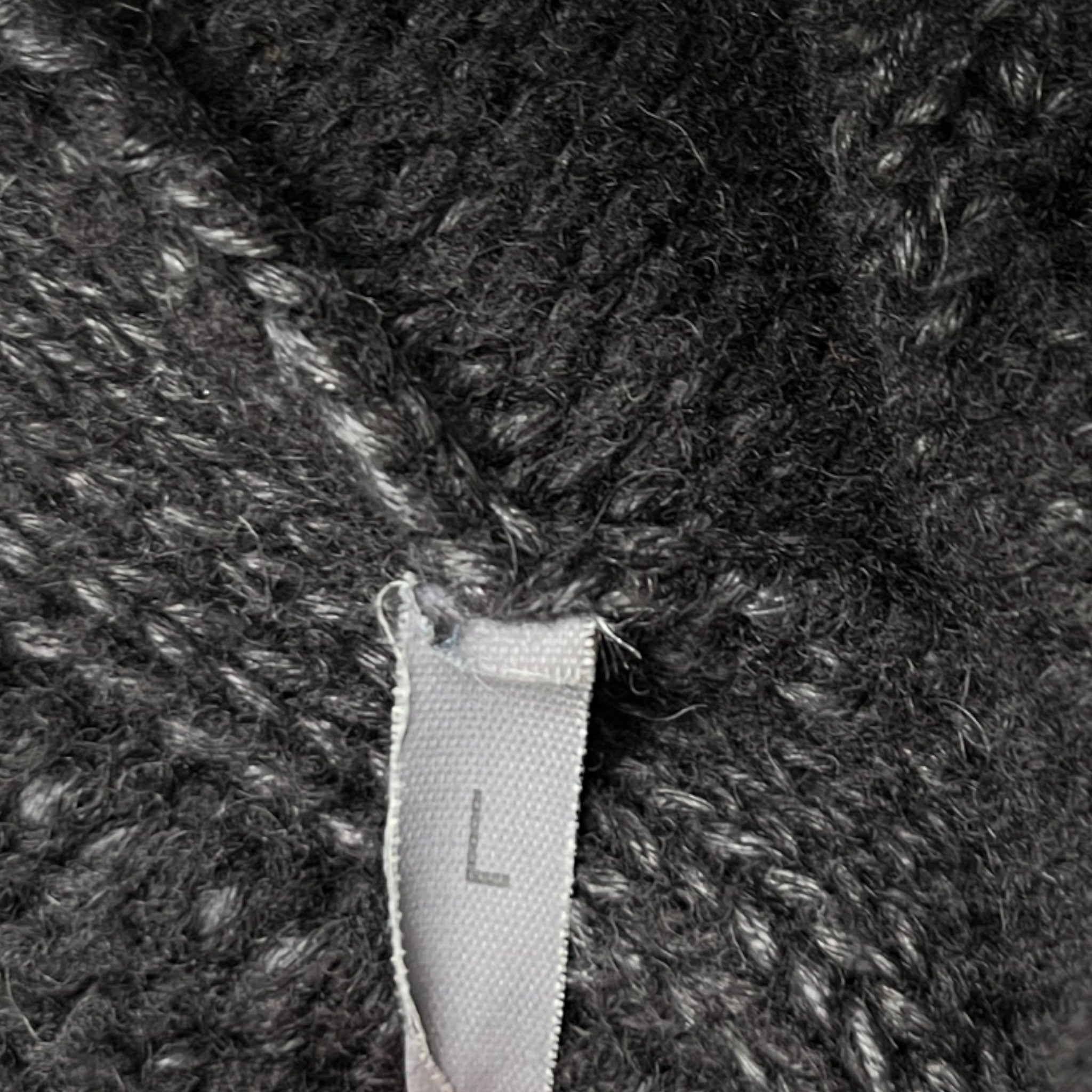 Men's Applique Logo Cardigan Navy Size L