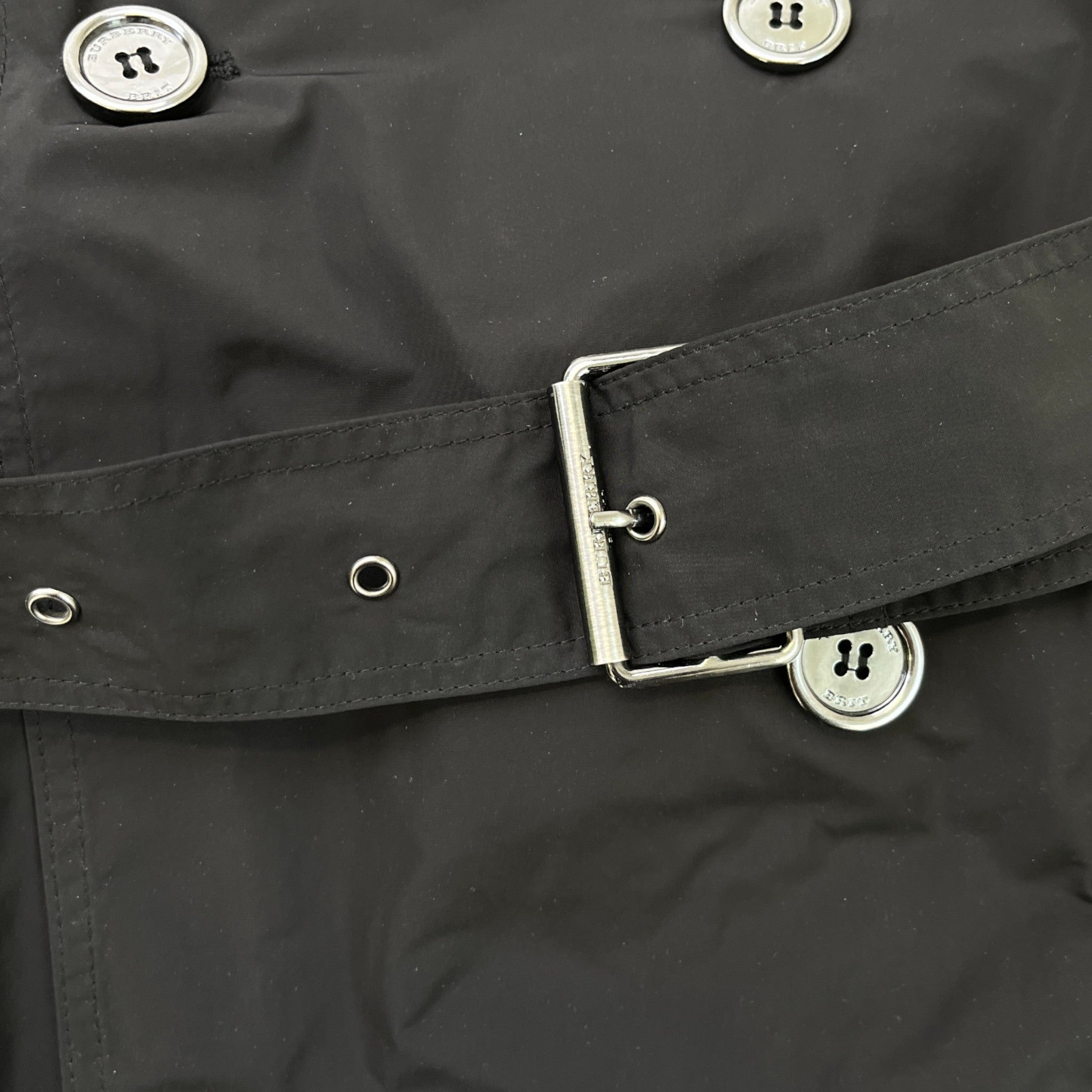 Women's Brit Trench Jacket Black Size 0 / UK 8