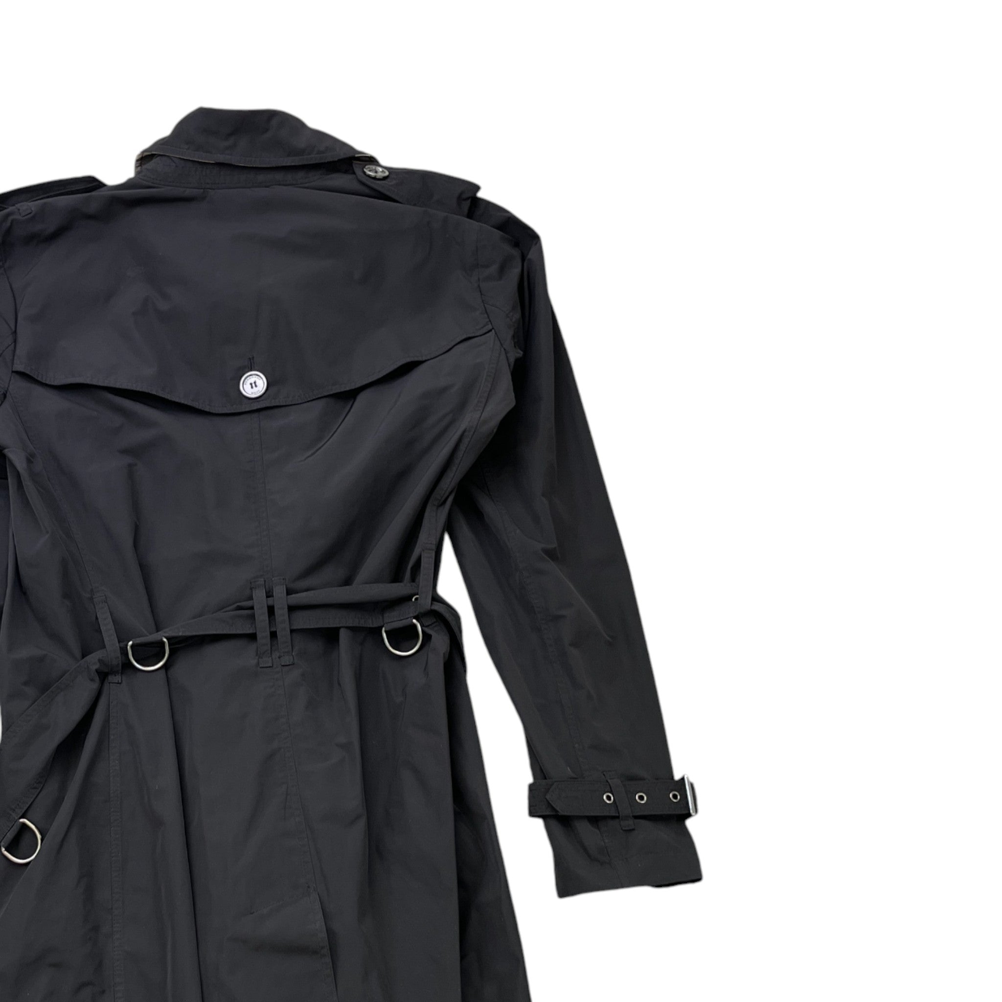 Women's Brit Trench Jacket Black Size 0 / UK 8