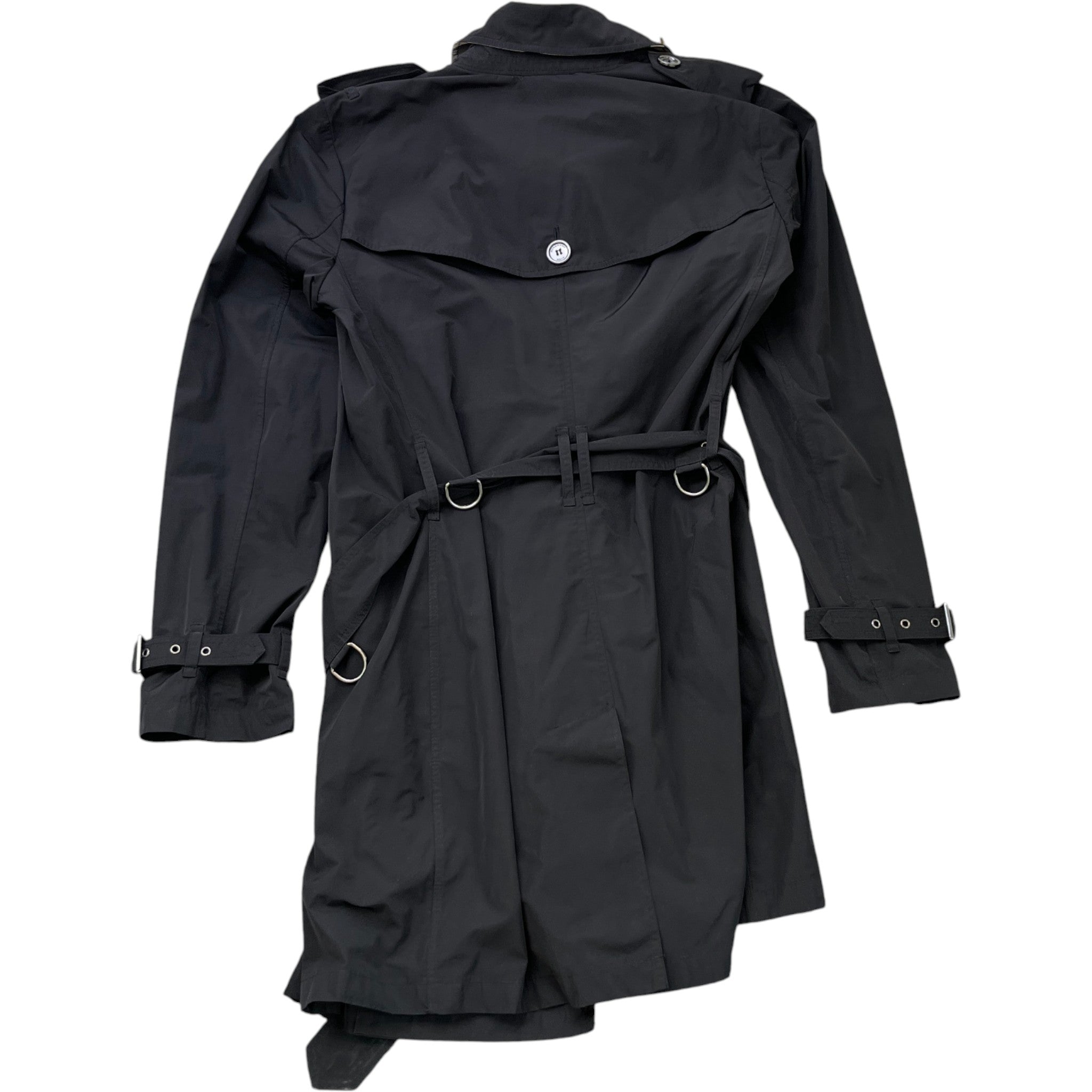 Women's Brit Trench Jacket Black Size 0 / UK 8
