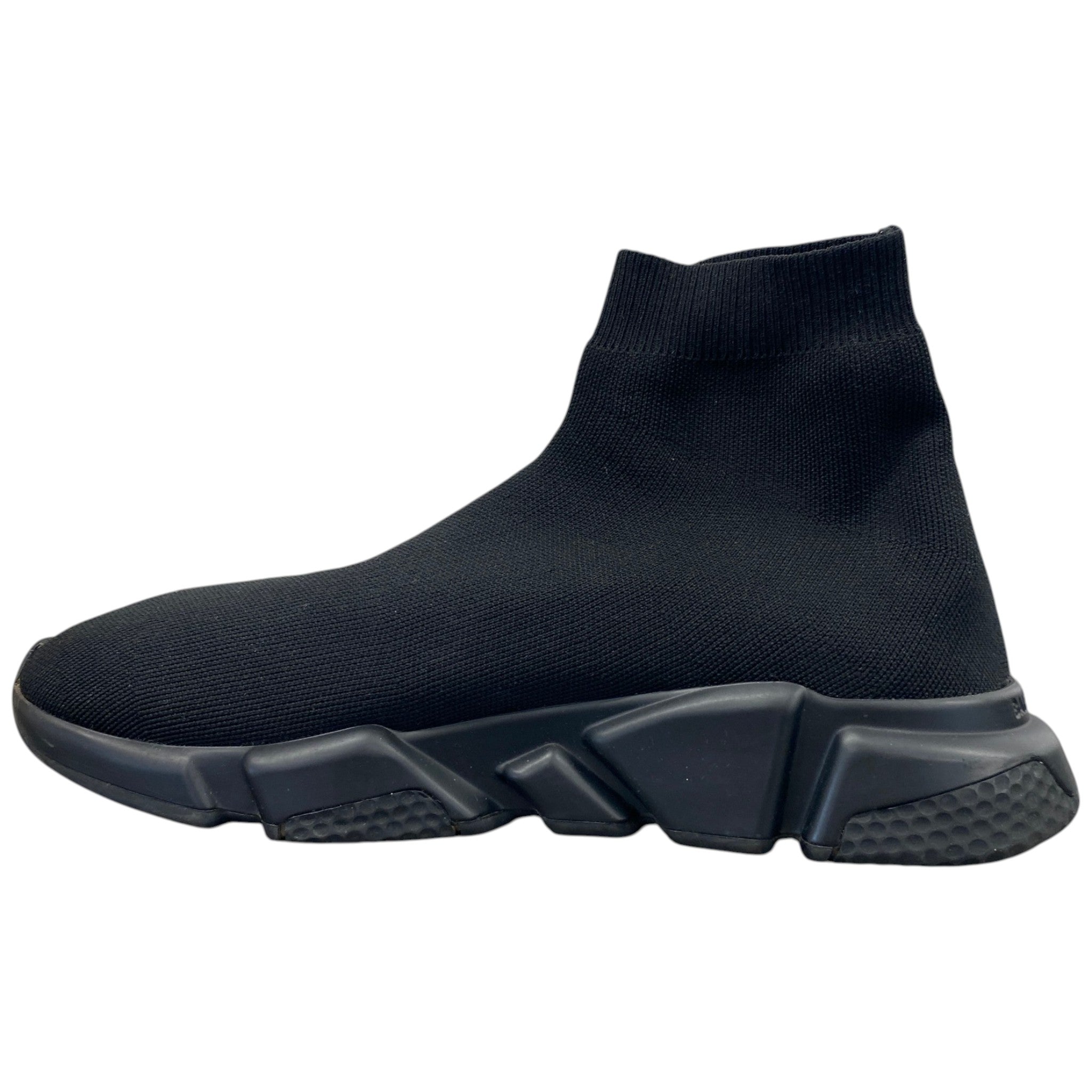 Men's Graffiti Speed Sock High Trainers Black Size EU 44 / UK 10