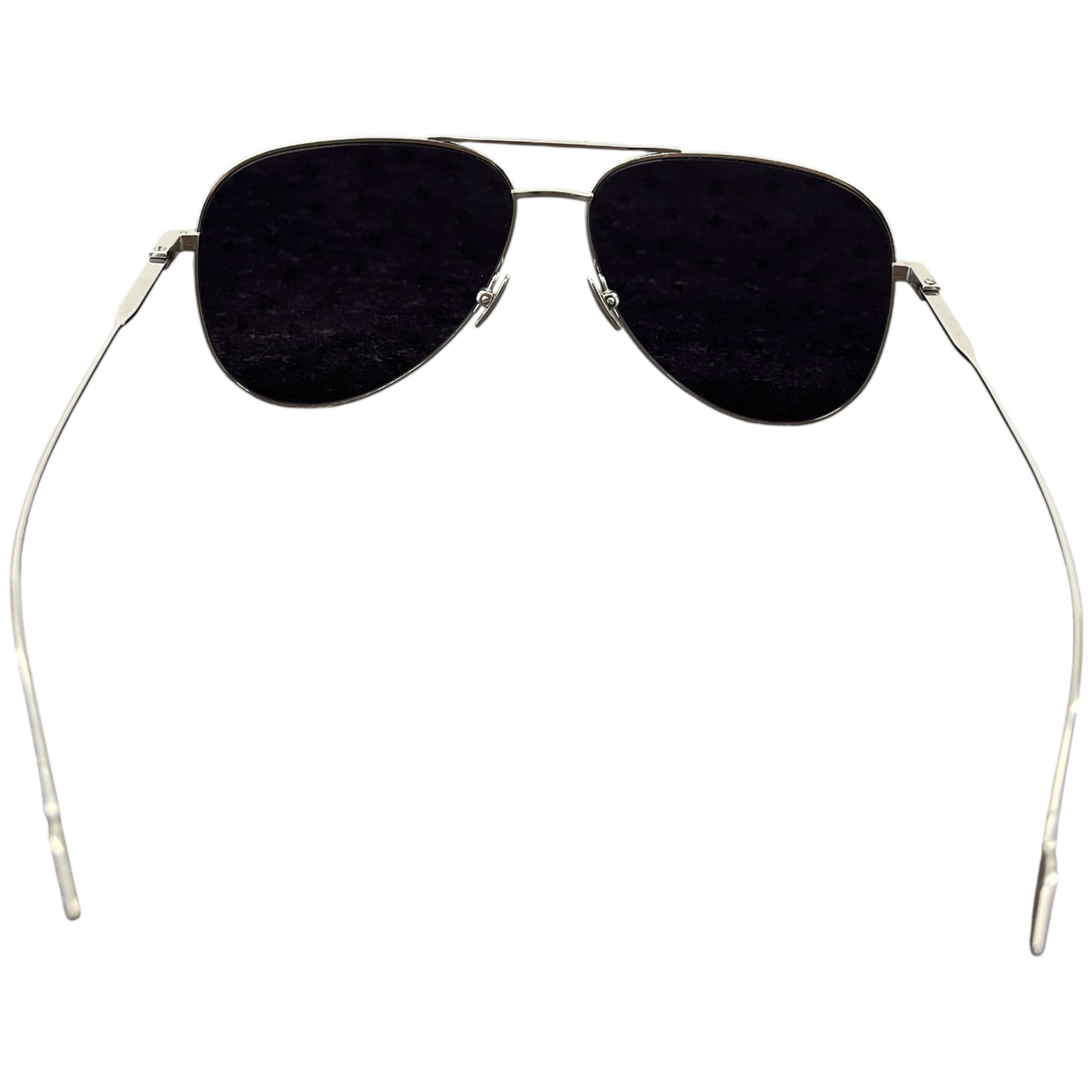 Women's Star Aviator Sunglasses Silver