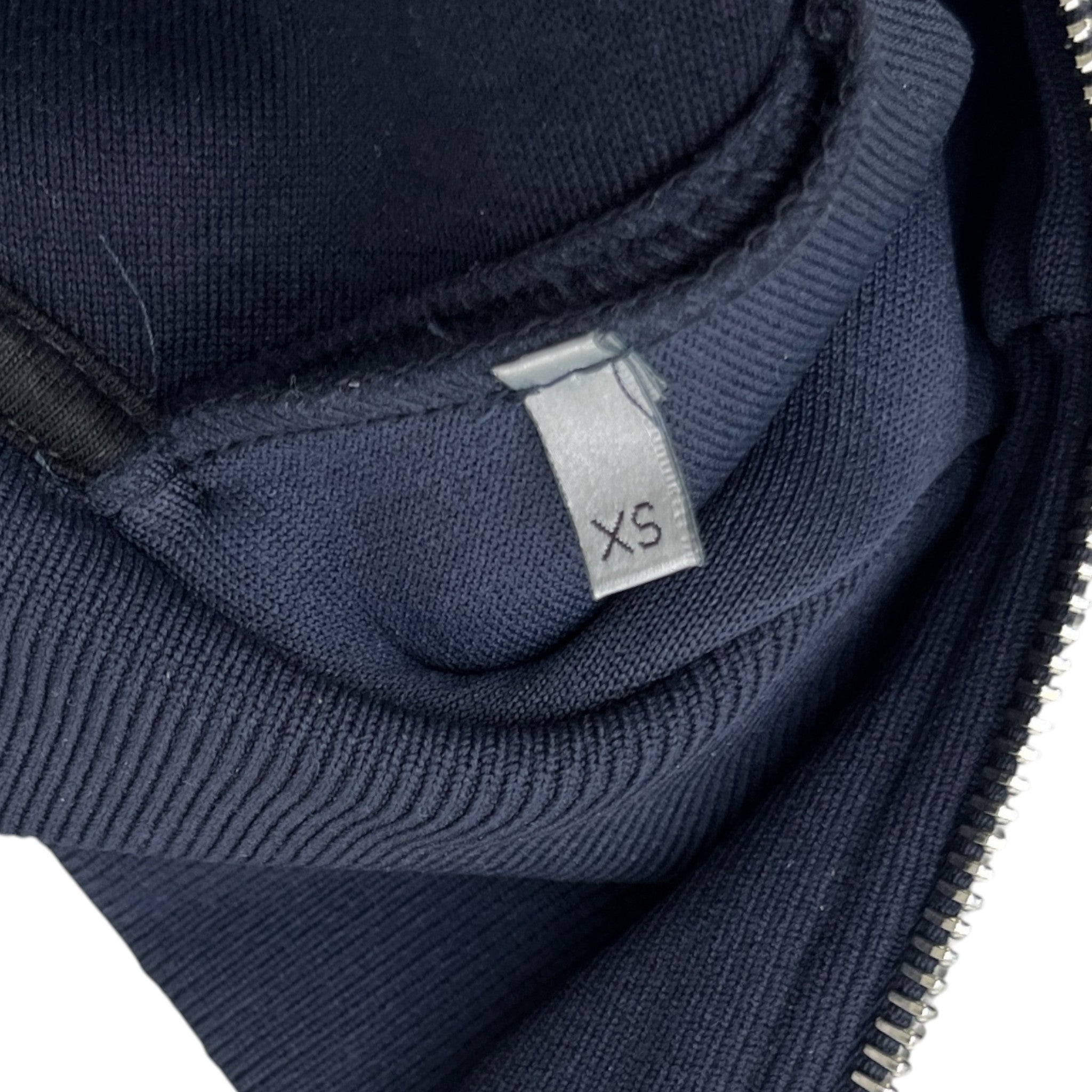 Men's Technical Fabric Track Jacket Navy Size XS