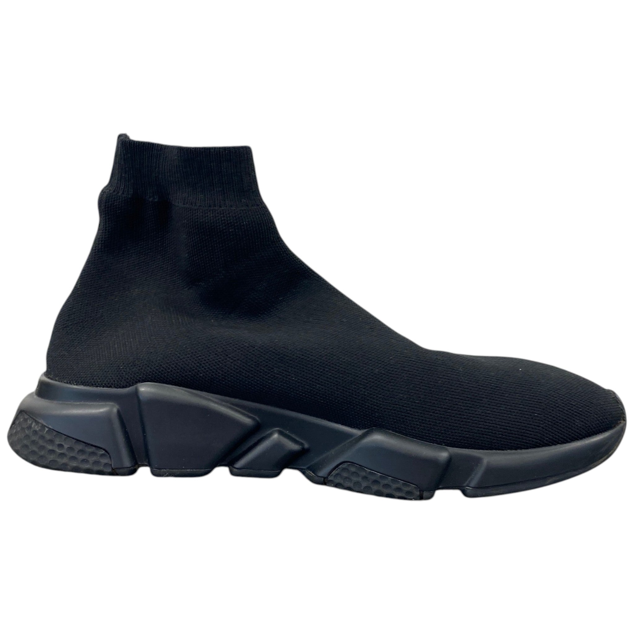 Men's Graffiti Speed Sock High Trainers Black Size EU 44 / UK 10