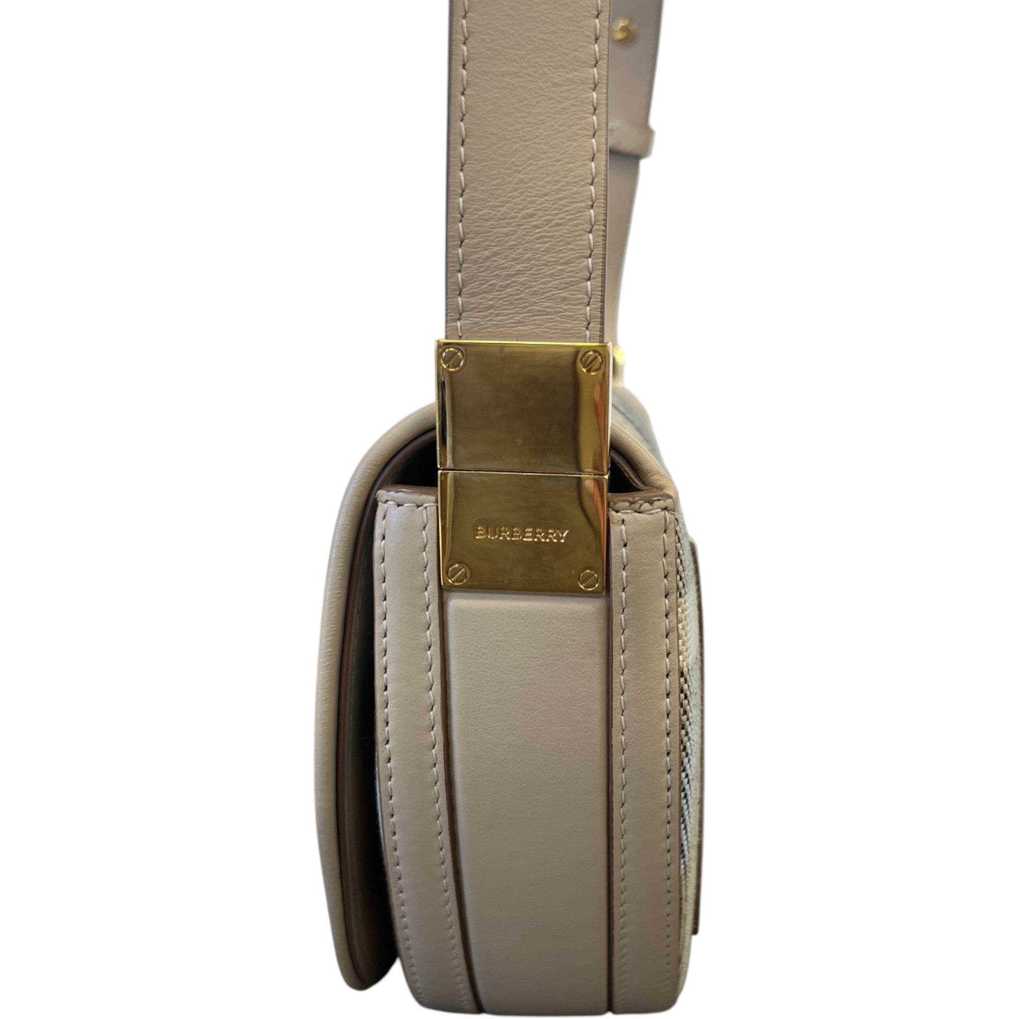 Women's Check Olympia Bag Beige