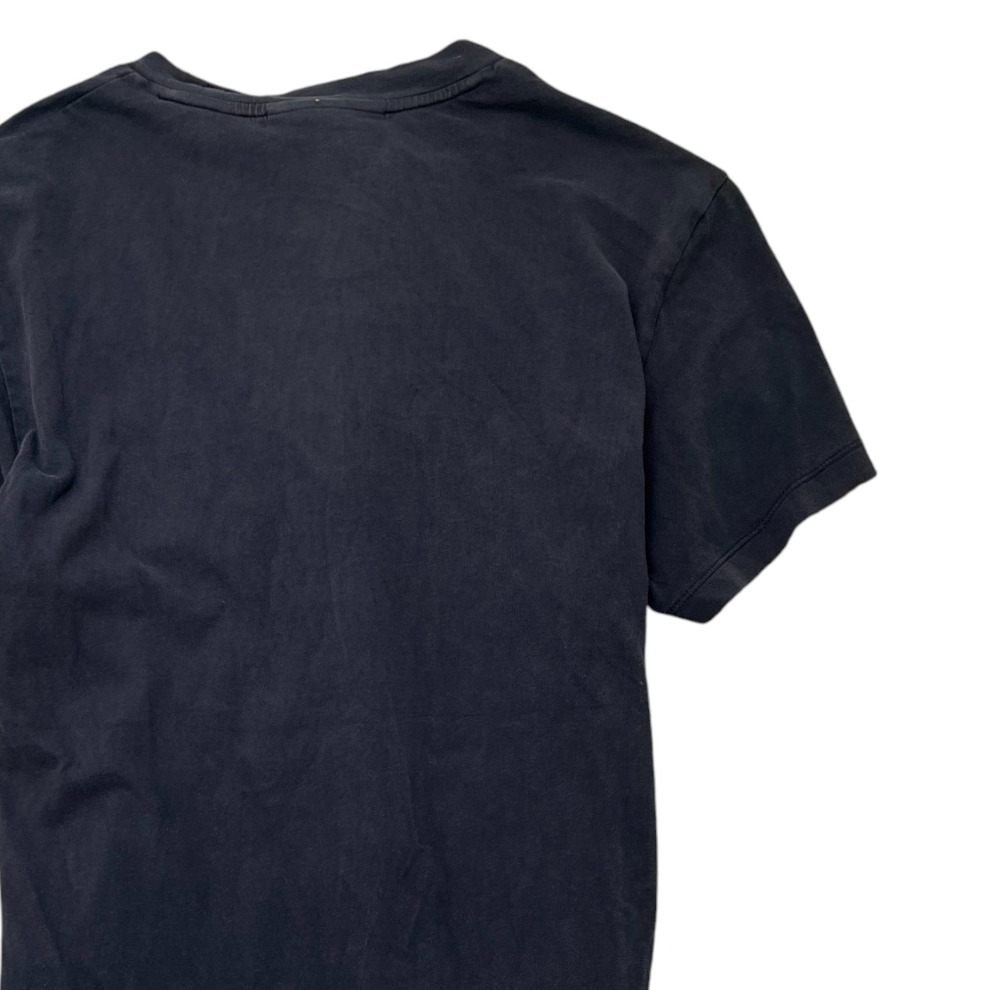 Men's Embroidered Logo T-Shirt Black Size M