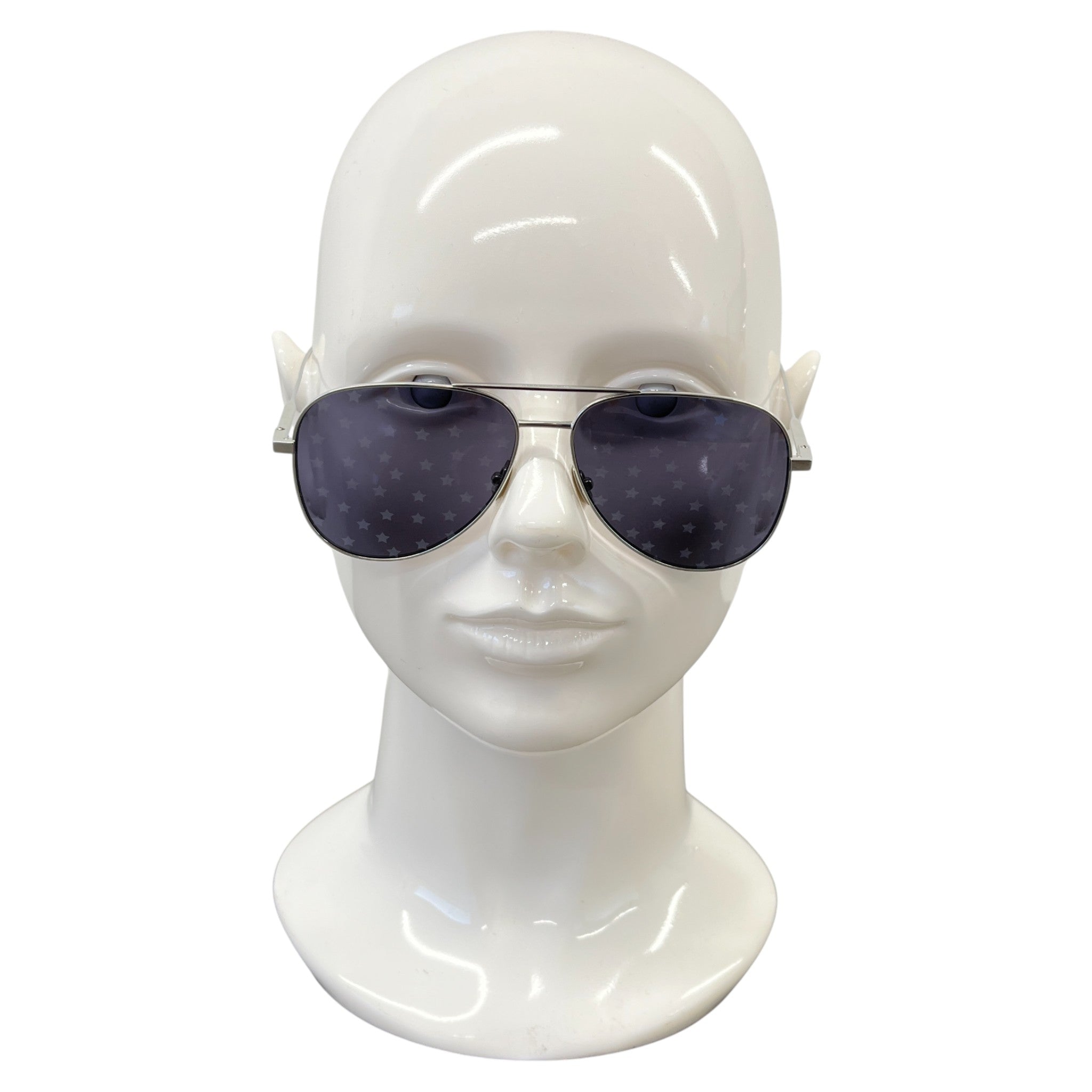 Women's Star Aviator Sunglasses Silver
