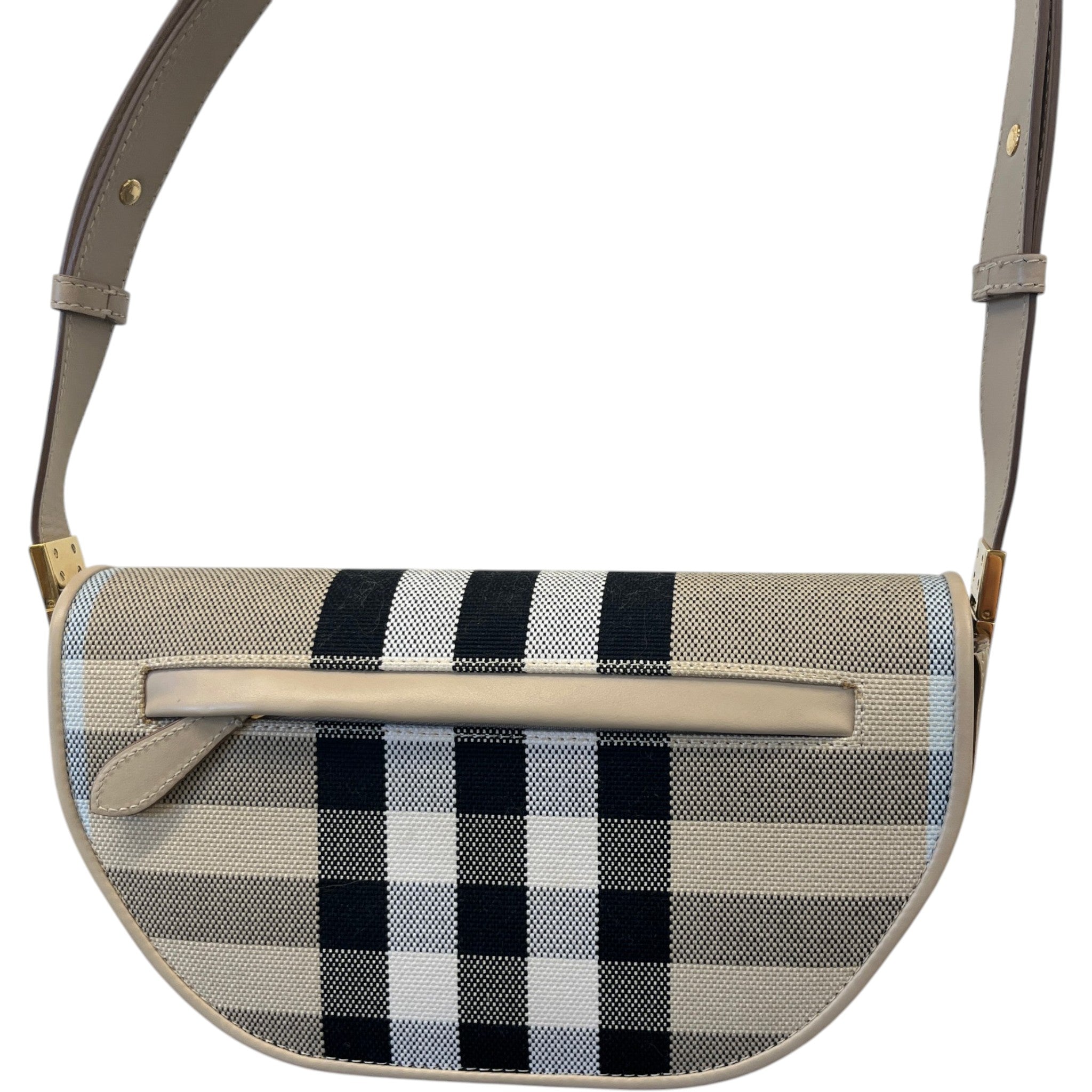 Women's Check Olympia Bag Beige