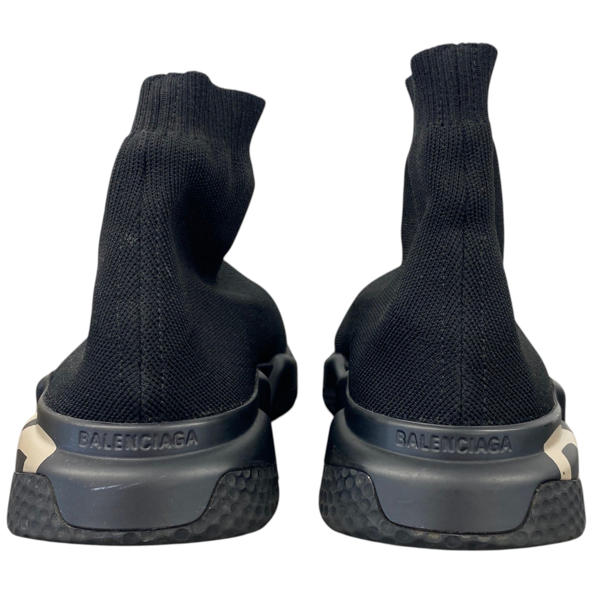 Men's Graffiti Speed Sock High Trainers Black Size EU 44 / UK 10