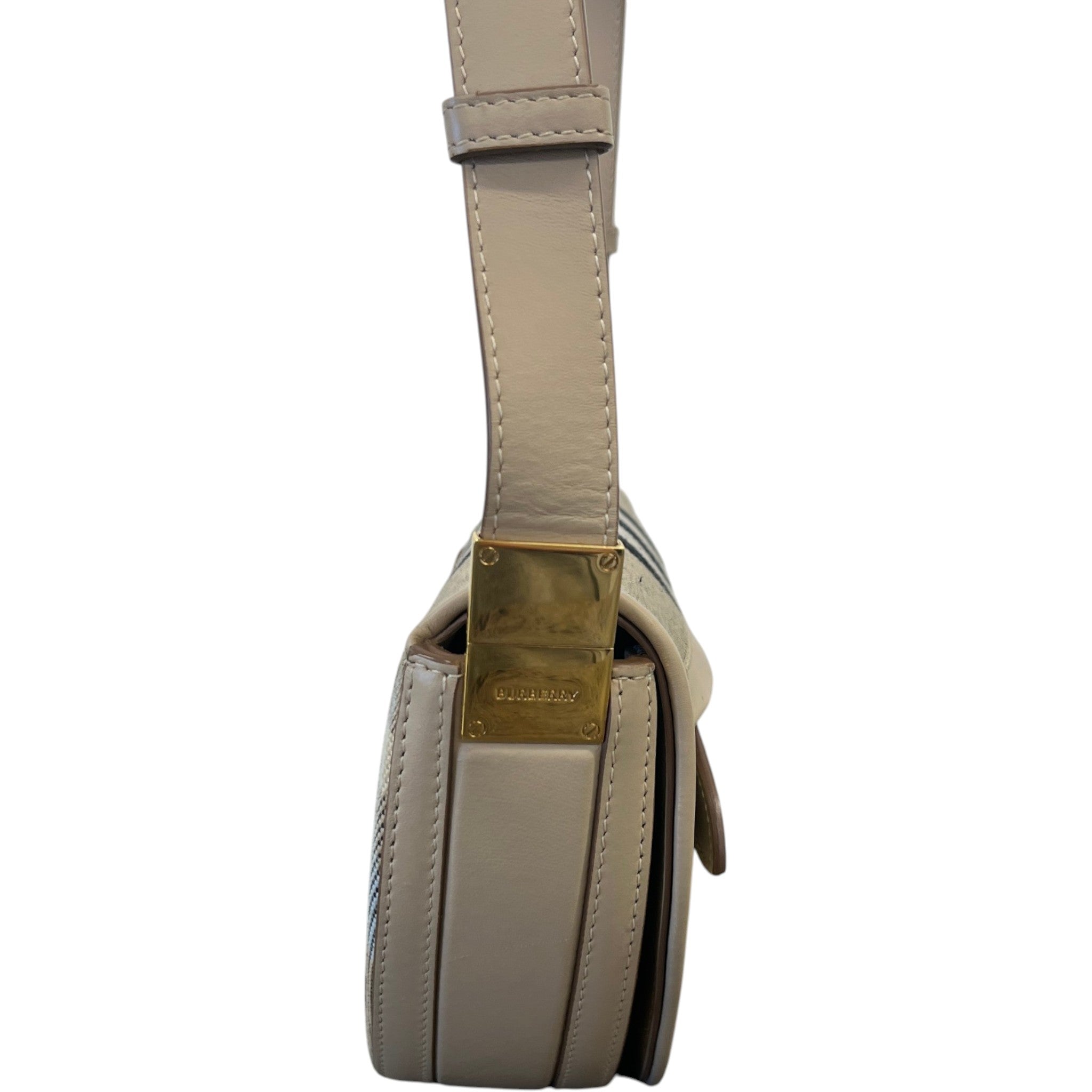Women's Check Olympia Bag Beige