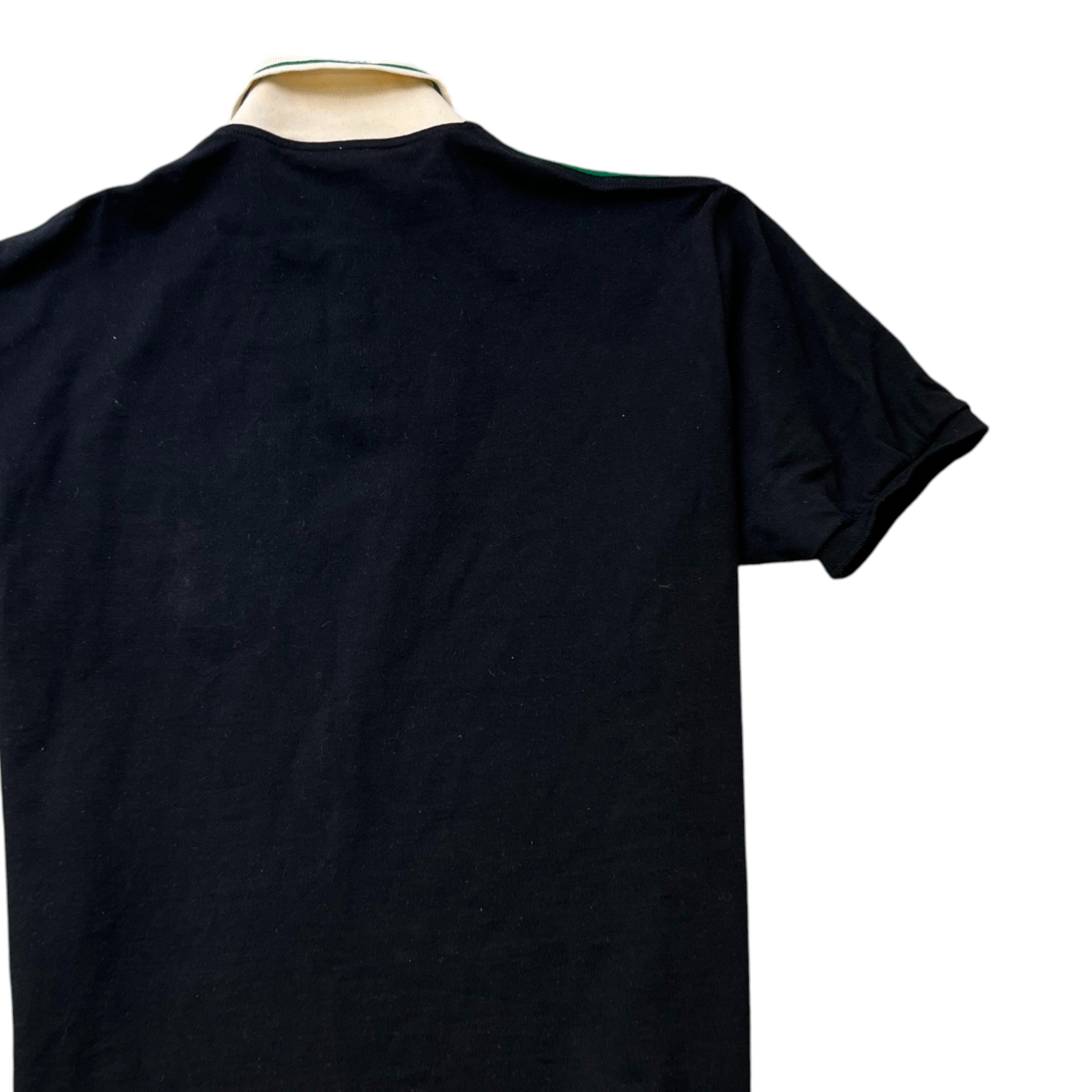 Men's Gg Applique Polo Shirt Black Size M