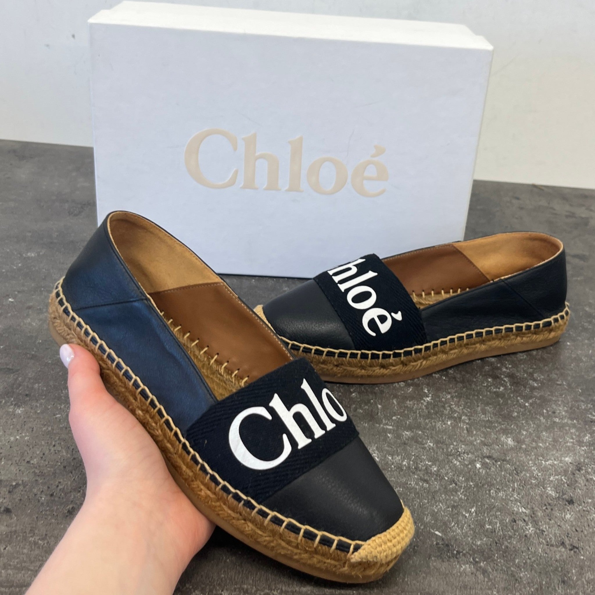 Women's Woody Espadrilles Black Size EU 36 / UK 3