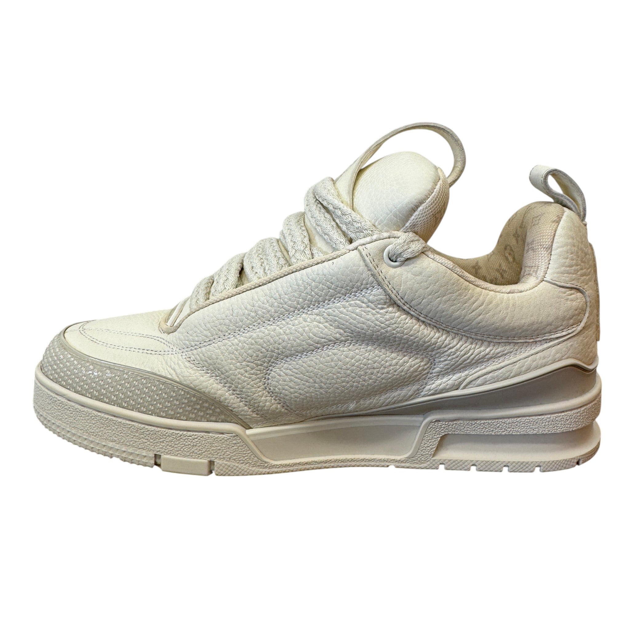 Men's Lv Skate Low Trainers White Size EU 41 / UK 7