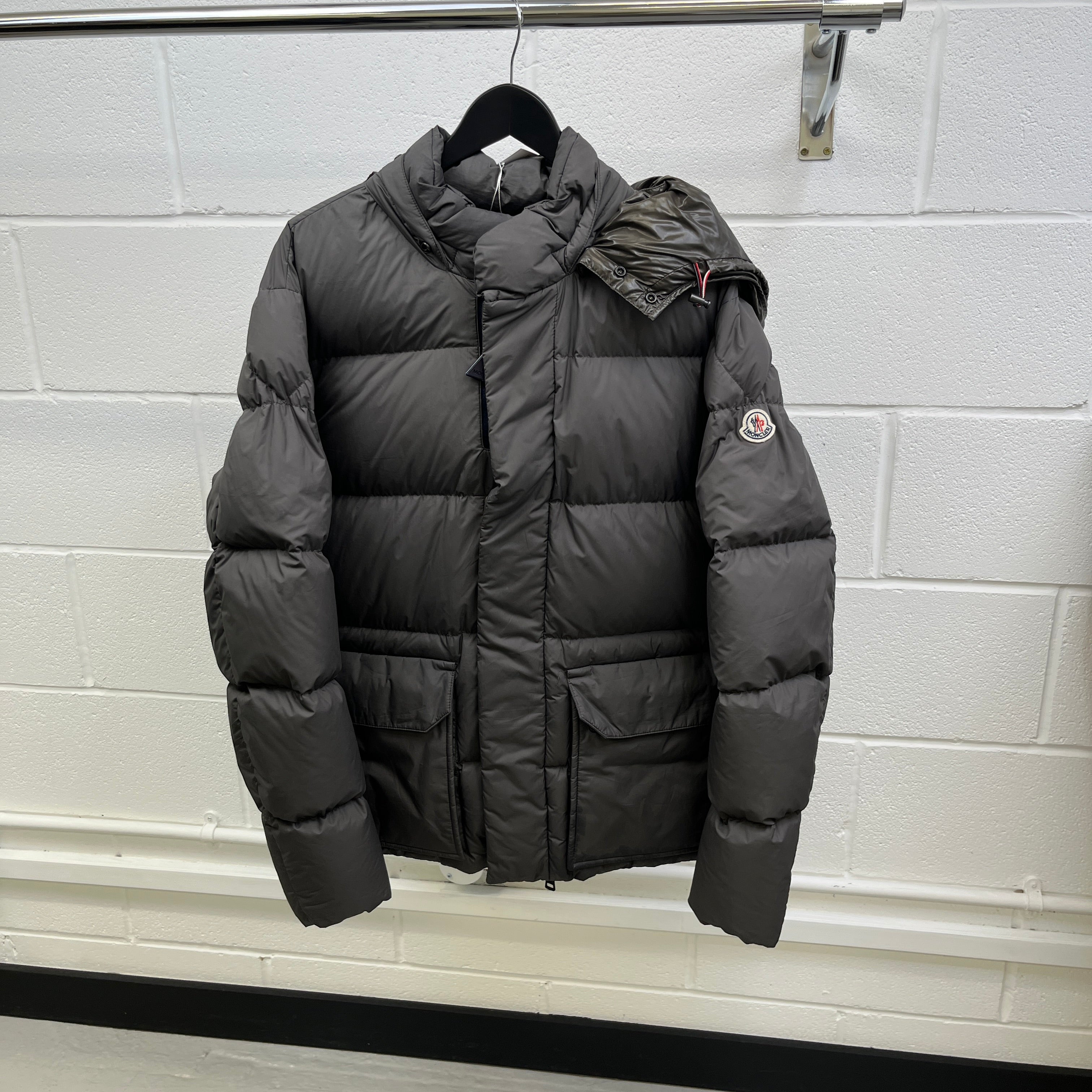 Men's Glacier Down Jacket Grey Size 5 / XXL