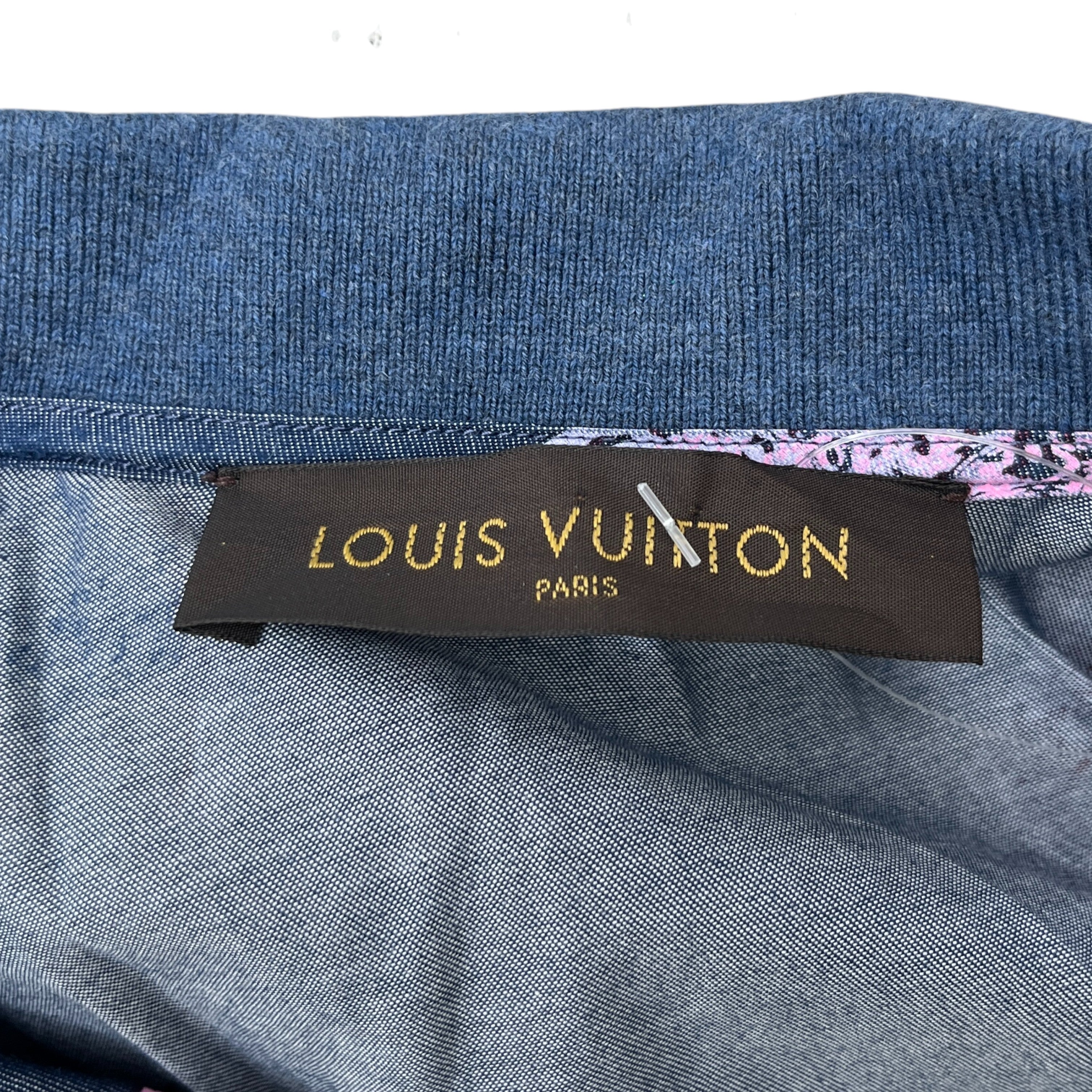 Men's Chapman Giraffe Rare Knit Collar Short Sleeve Shirt Multi-Coloured Size S