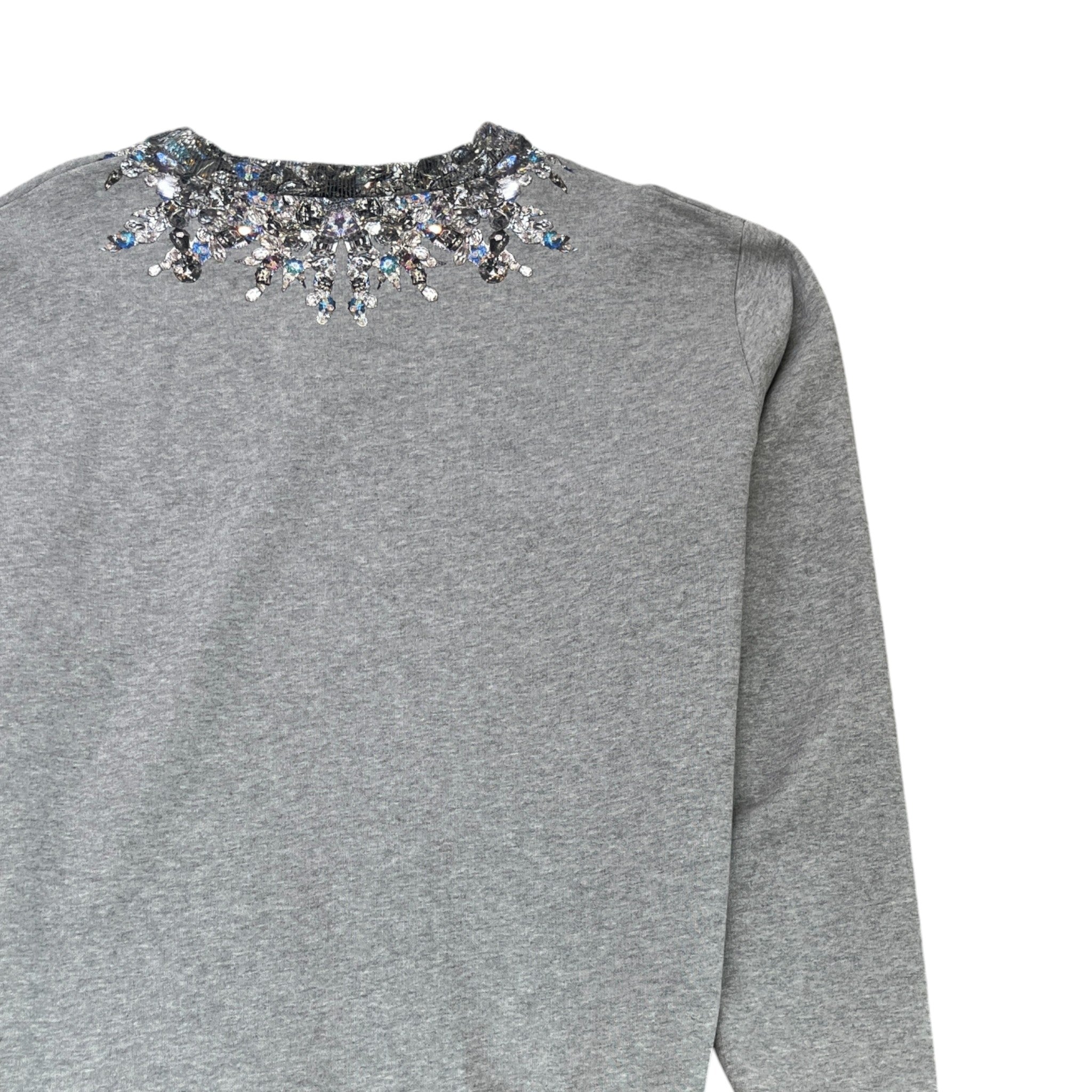 Men's Diamond Jumper Grey Size XL