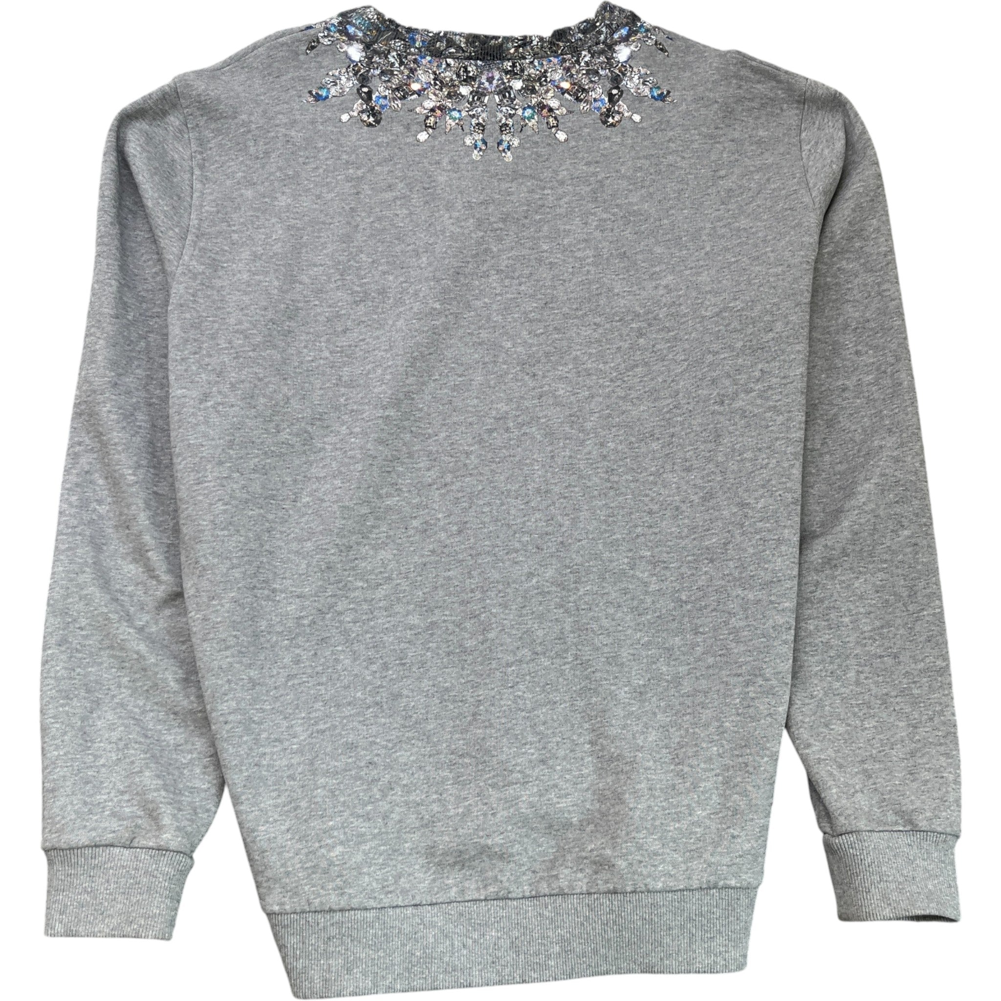 Men's Diamond Jumper Grey Size XL