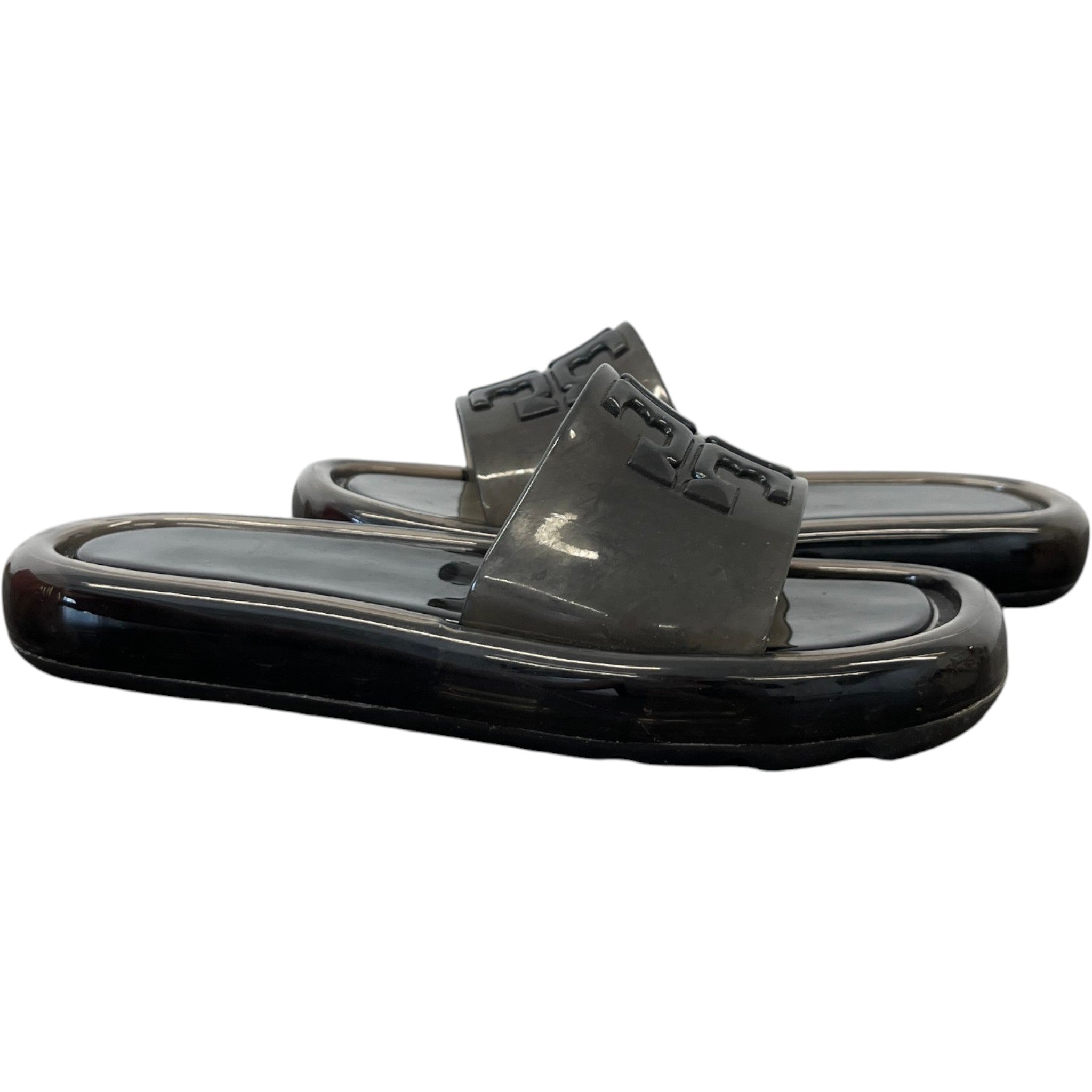 Women's Bubble Jelly Slides Black Size EU 35 / UK 2
