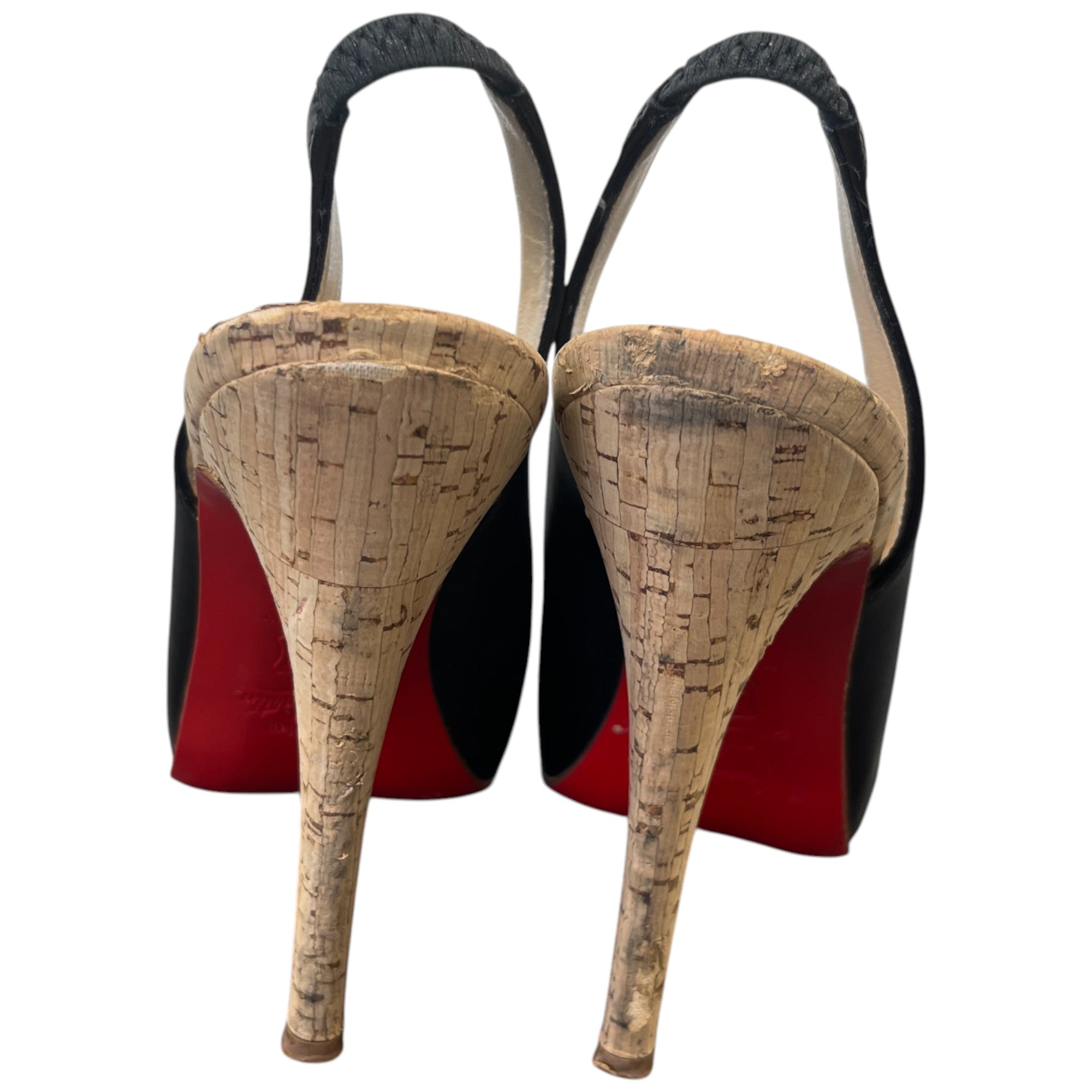 Women's Femme Moyen Empire Heels Black Size EU 36 / UK 3