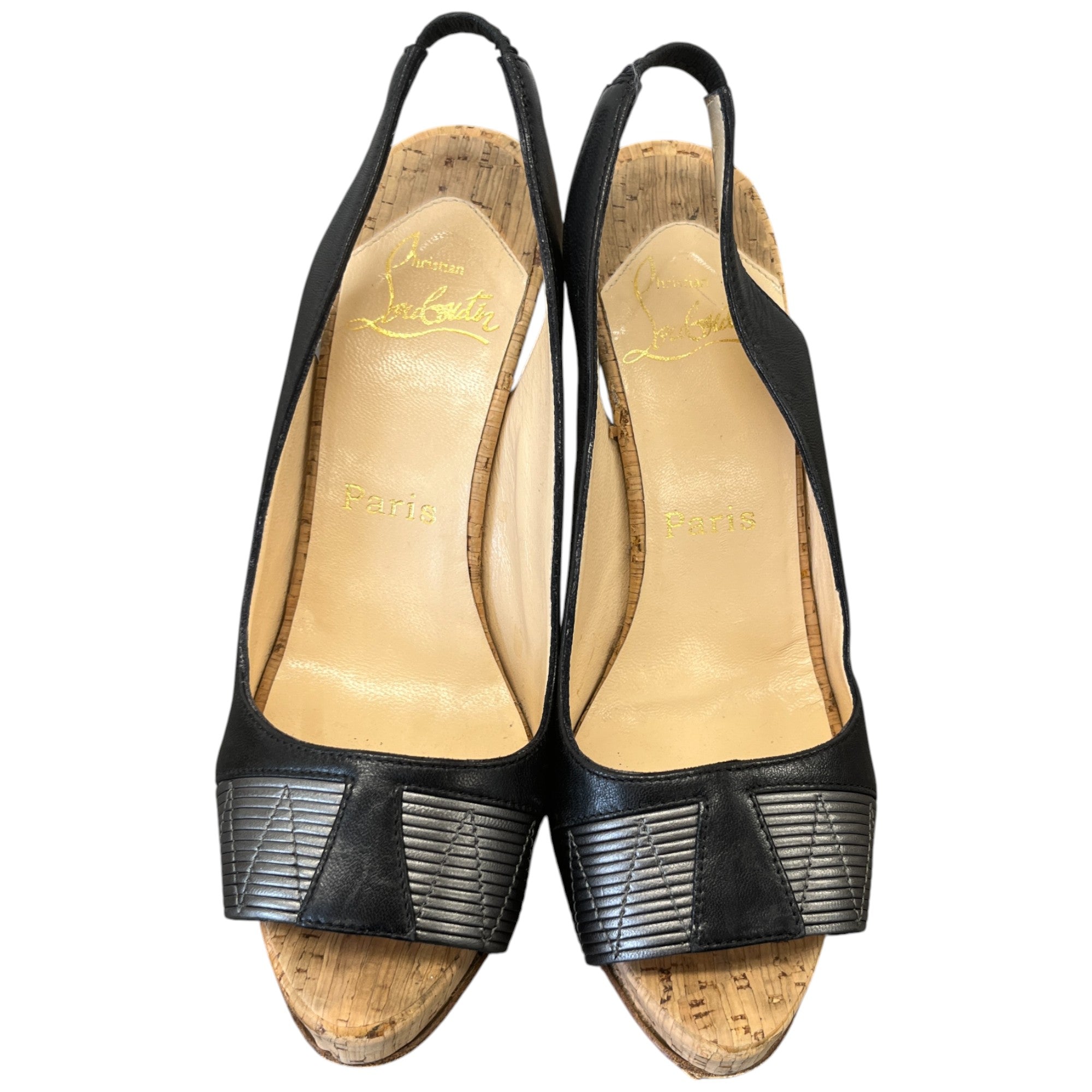 Women's Femme Moyen Empire Heels Black Size EU 36 / UK 3