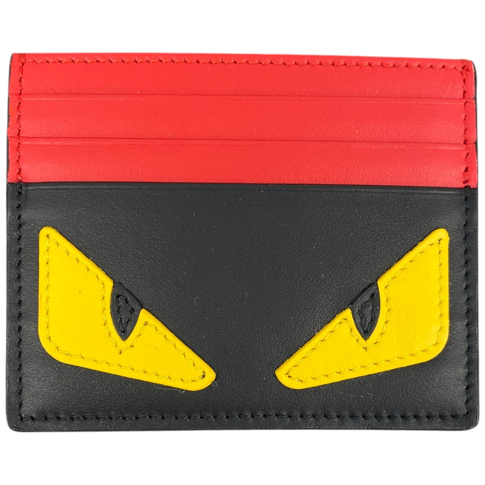 Men's Monster Eyes Card Holder Black