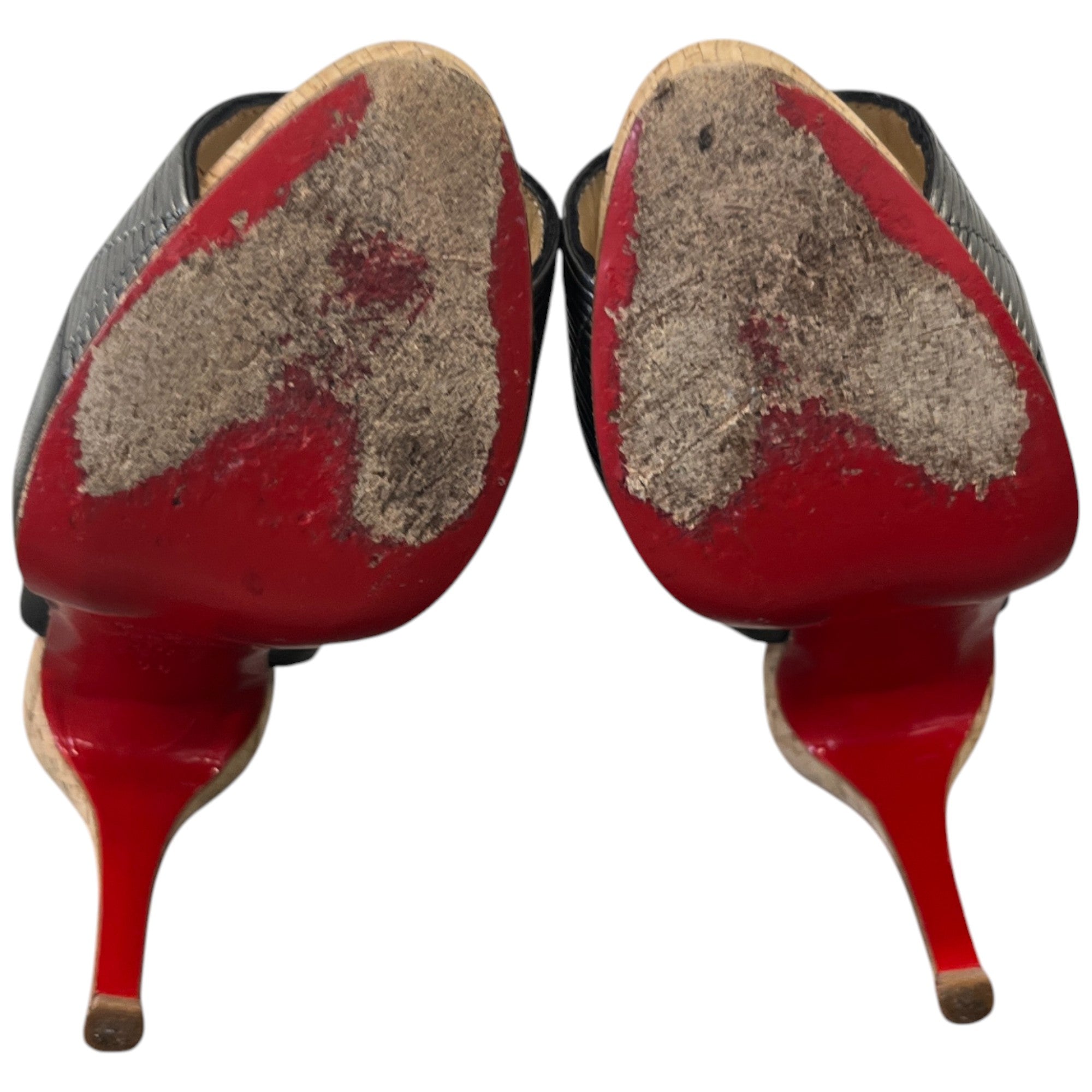 Women's Femme Moyen Empire Heels Black Size EU 36 / UK 3