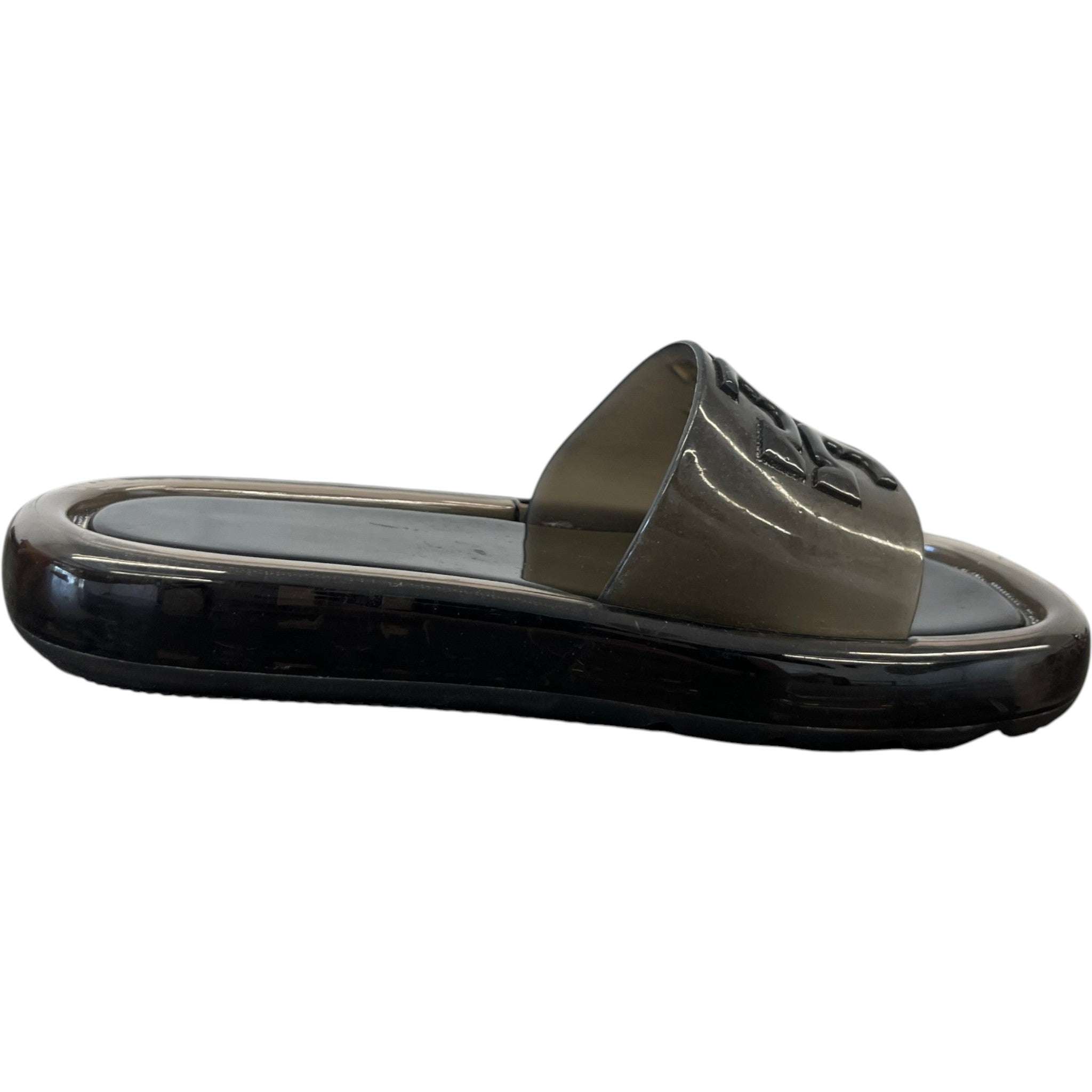 Women's Bubble Jelly Slides Black Size EU 35 / UK 2