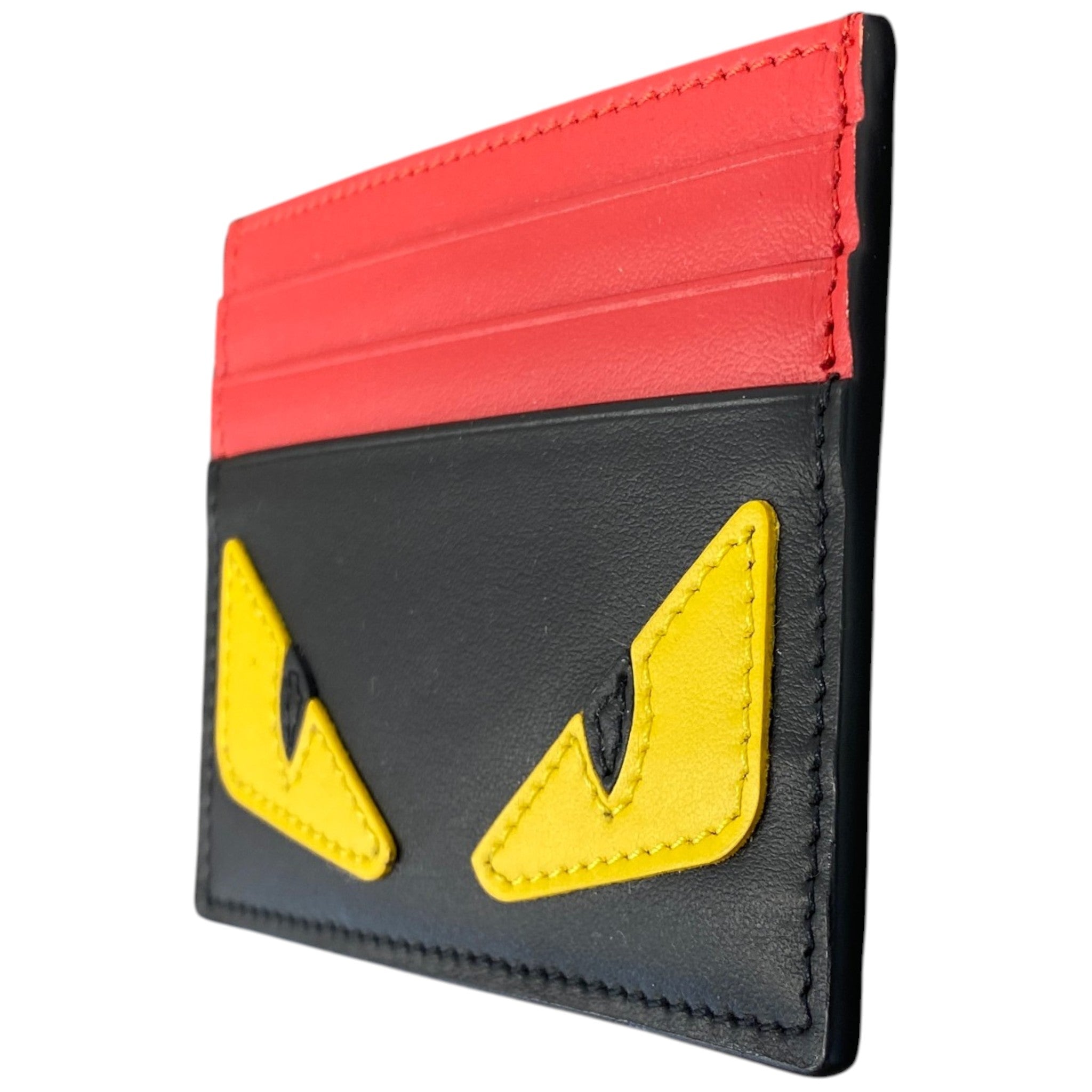 Men's Monster Eyes Card Holder Black