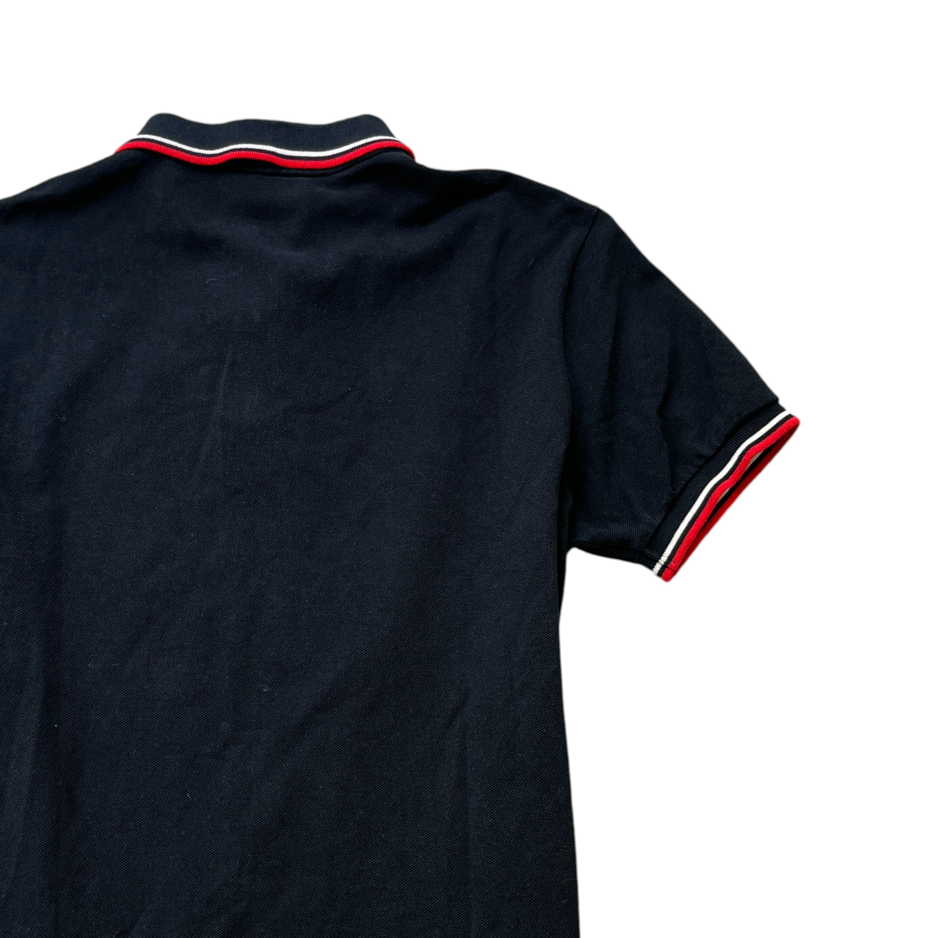 Men's Tab Logo Polo Shirt Black Size M