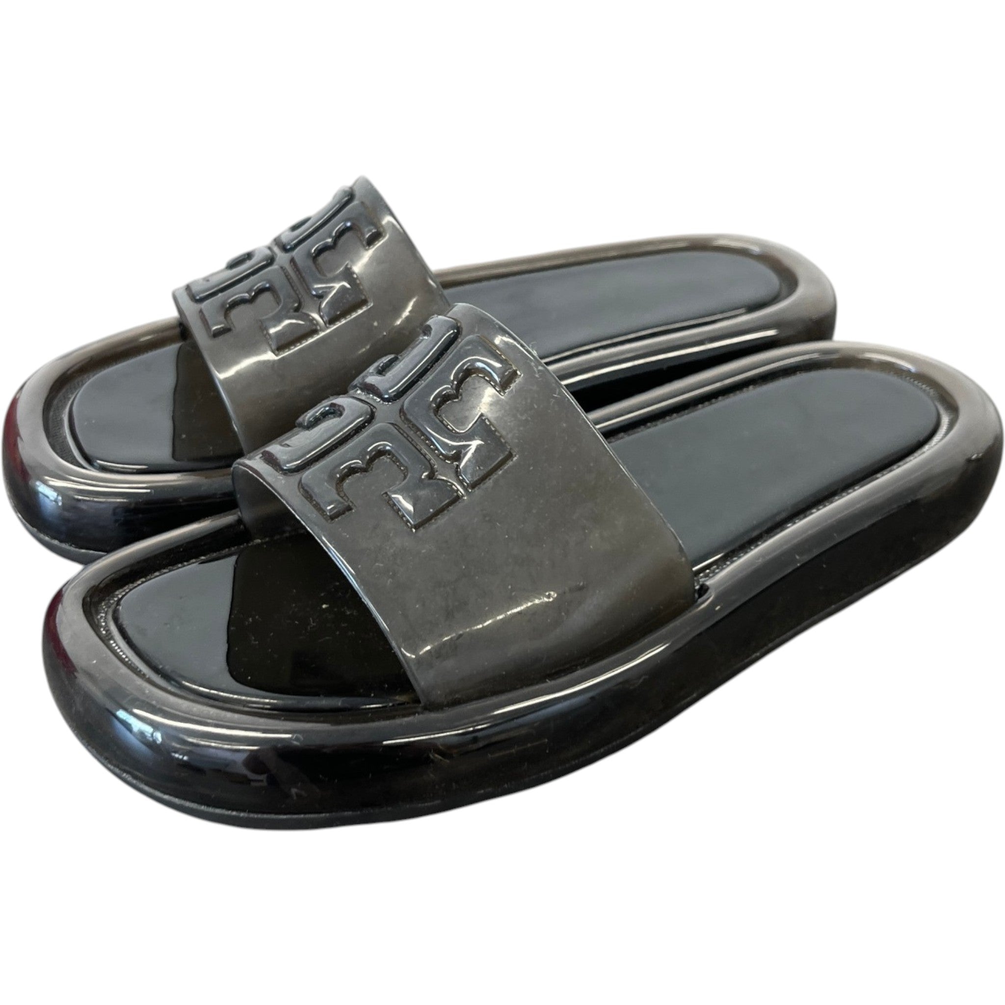 Women's Bubble Jelly Slides Black Size EU 35 / UK 2