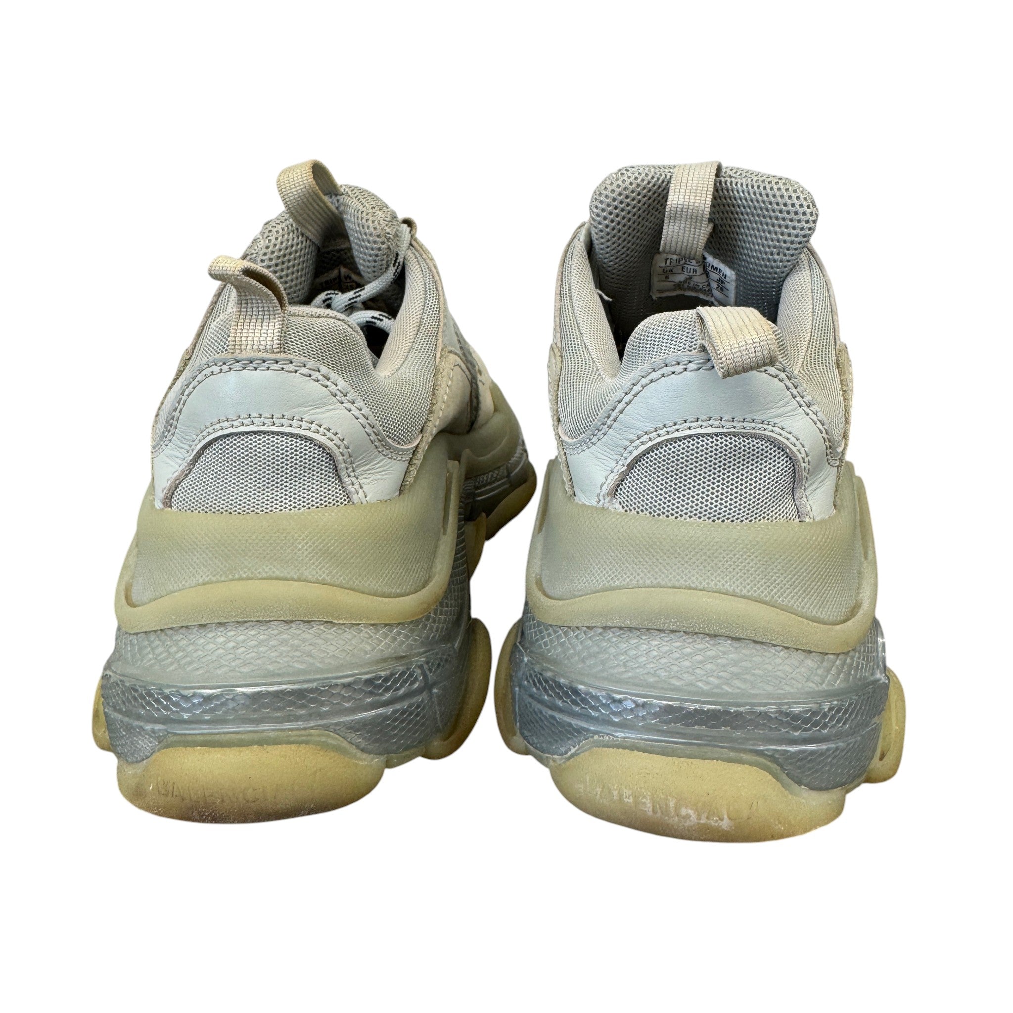 Women's Triple S Low Trainers Beige Size EU 39 / UK 6