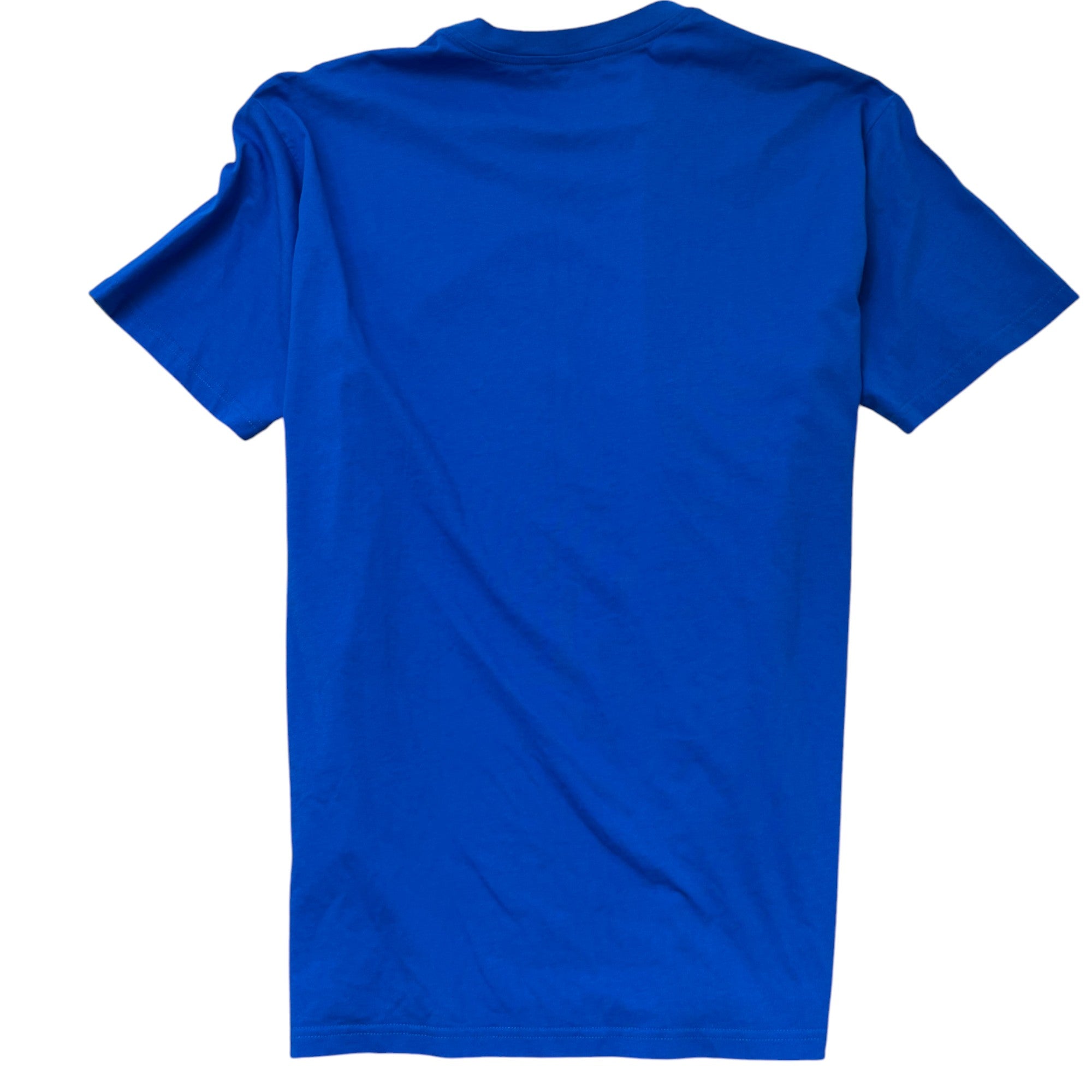 Men's Logo Print T-Shirt Blue Size M