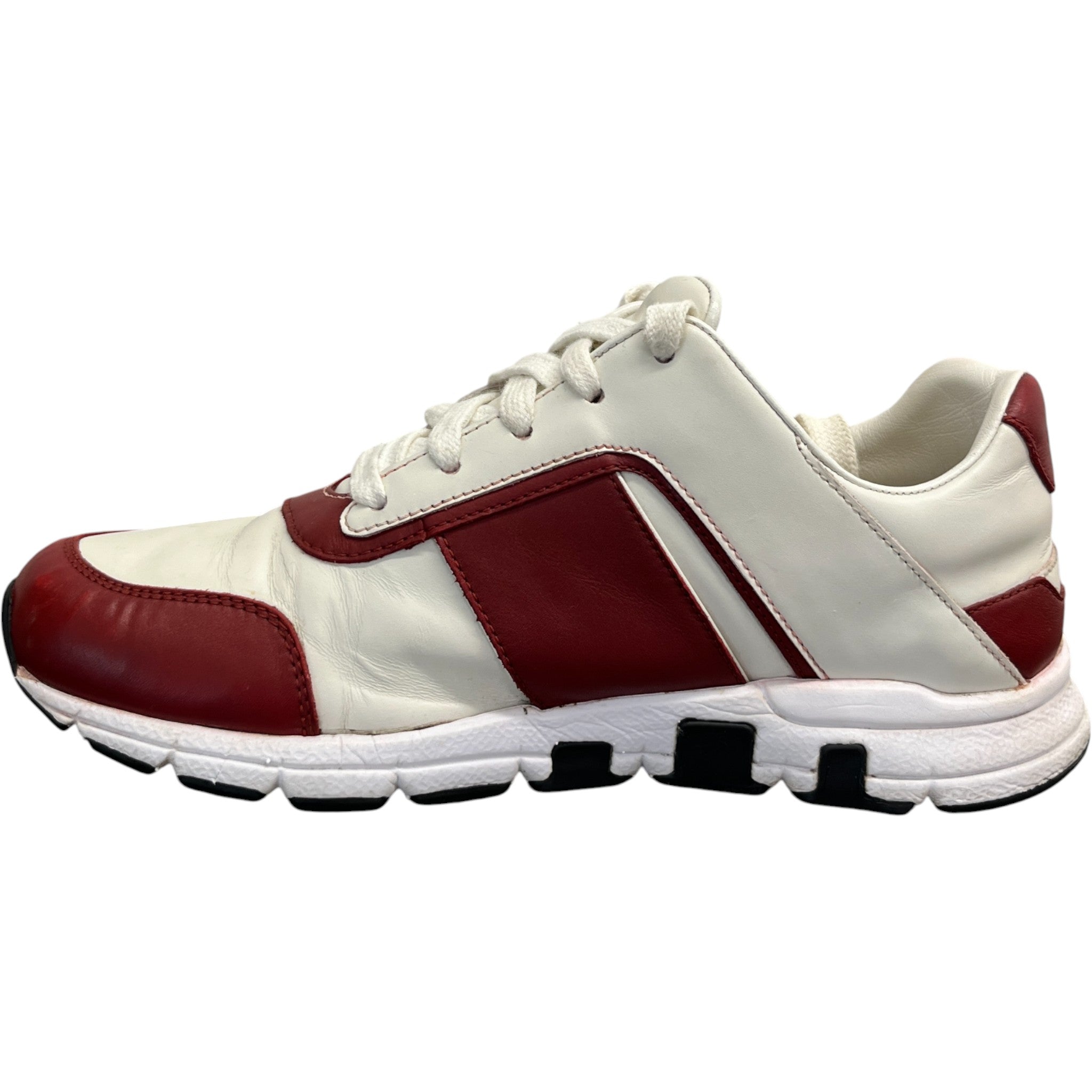 Women's Logo Low Trainers Red Size EU 36 / UK 3
