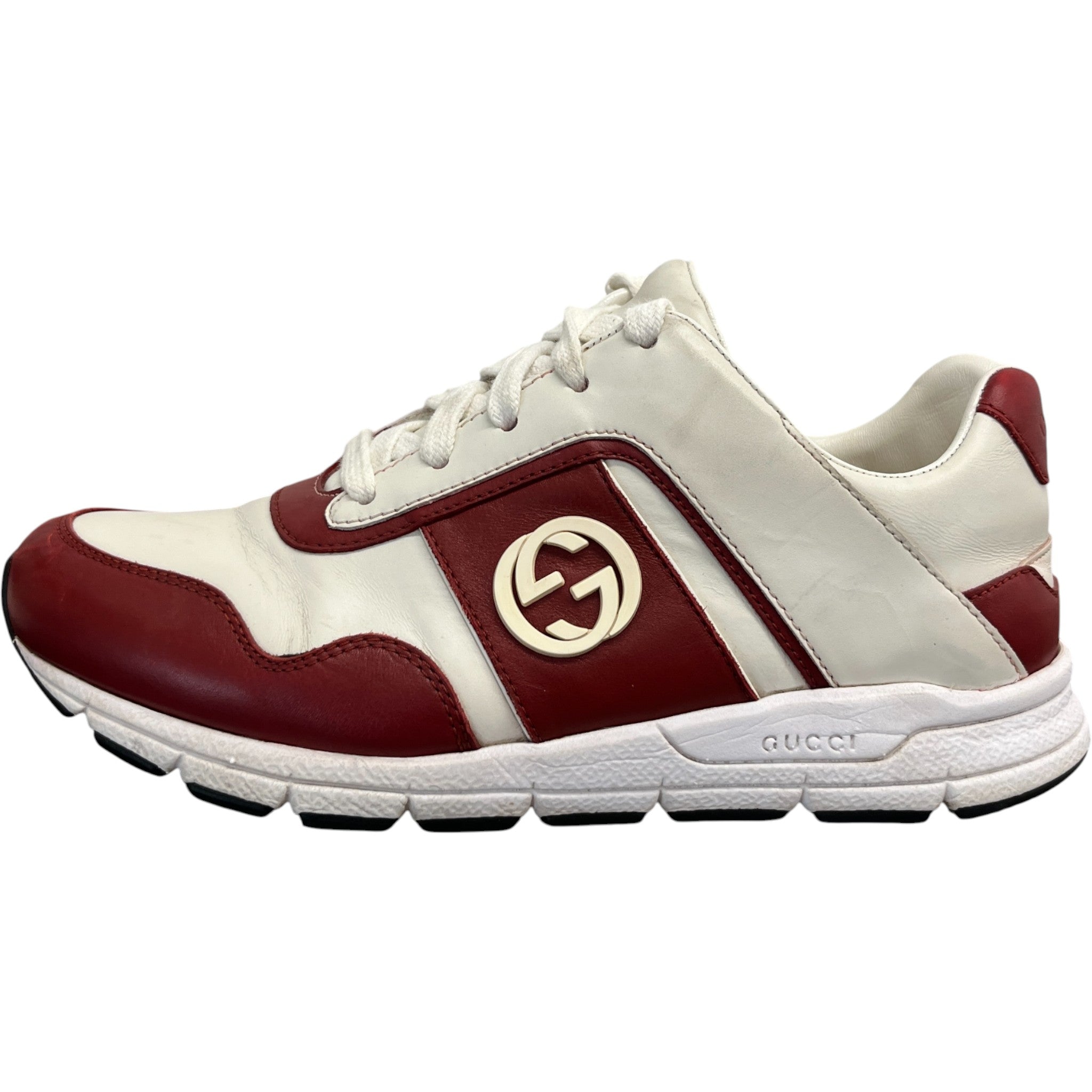 Women's Logo Low Trainers Red Size EU 36 / UK 3
