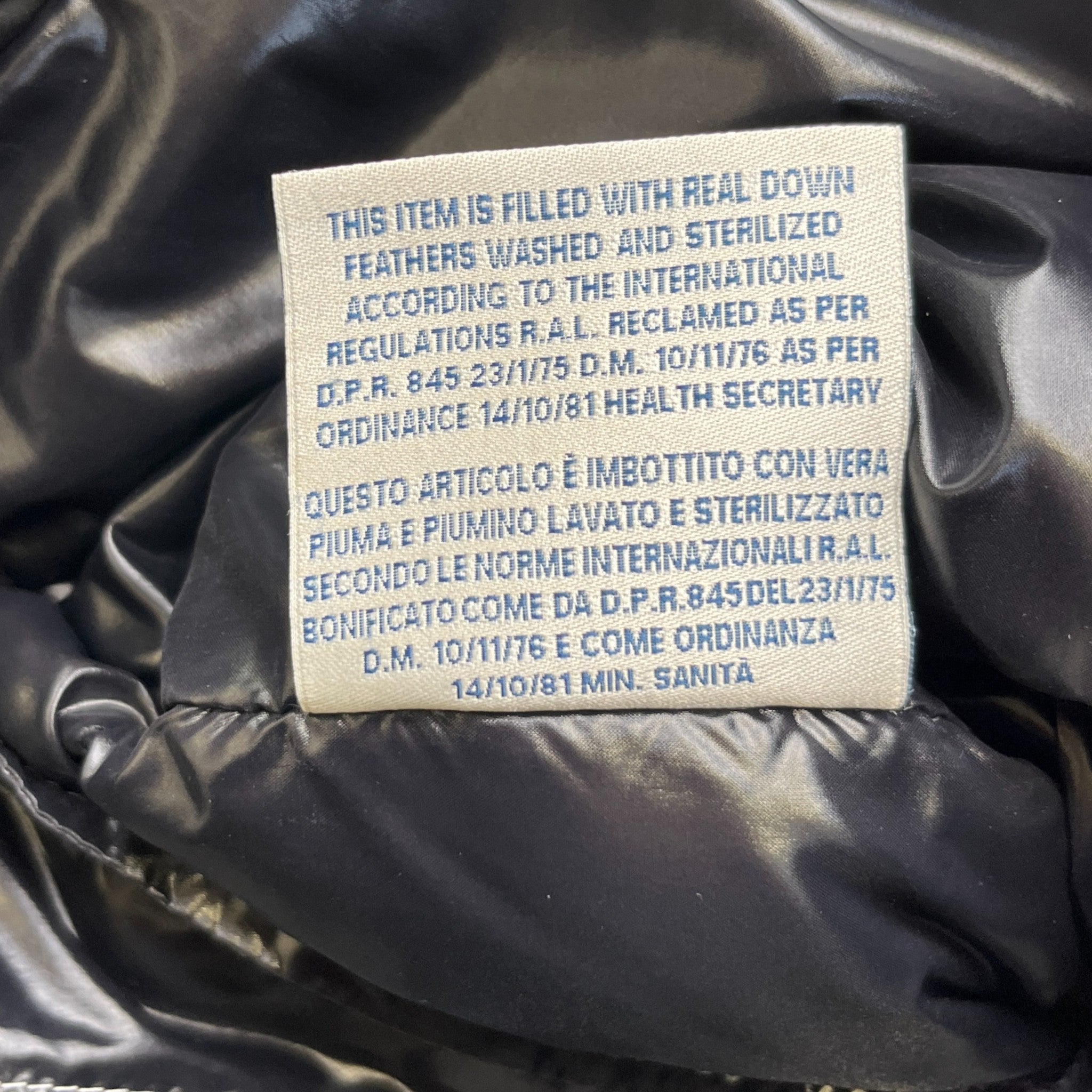 Men's Lacblanc Down Jacket Black Size 1 / S