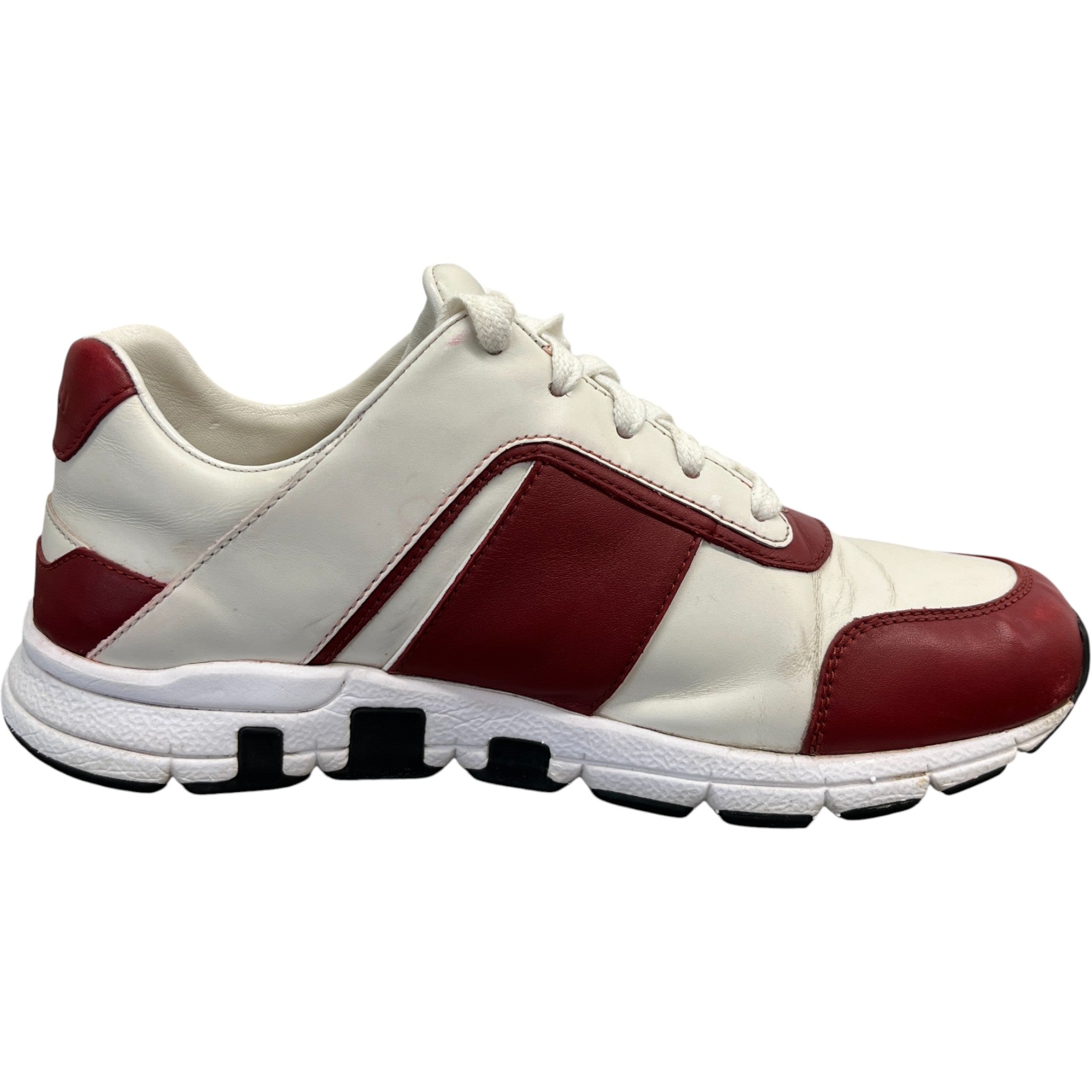 Women's Logo Low Trainers Red Size EU 36 / UK 3