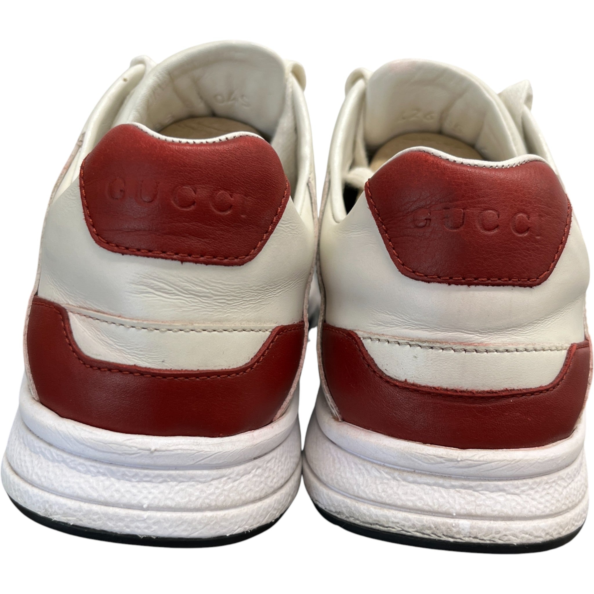 Women's Logo Low Trainers Red Size EU 36 / UK 3